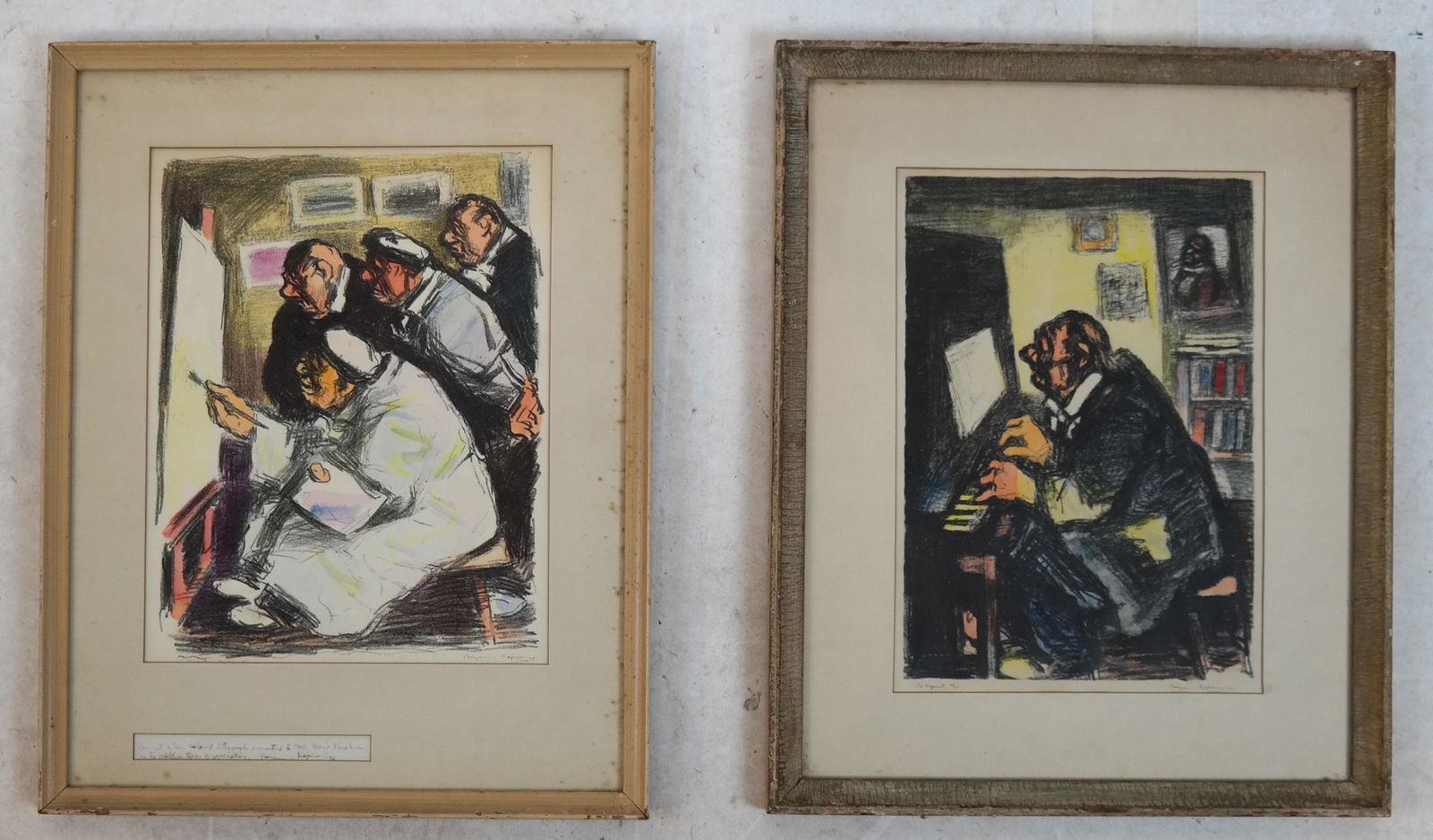 Benjamin KOPMAN: Two Lithographs (1 of 4)