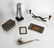 Six Mixed Metal Objects