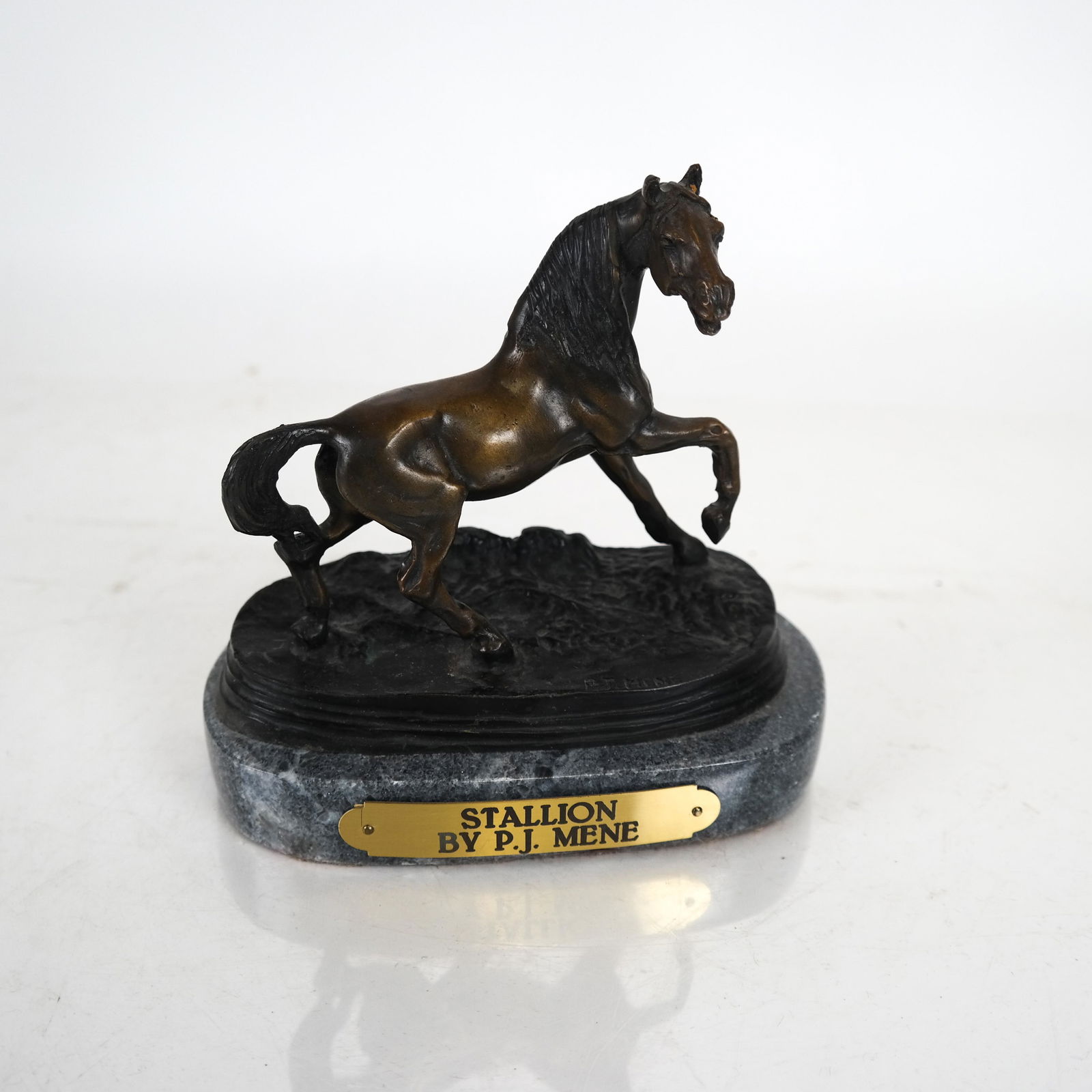 After P.J. MENE: Stallion - Bronze Sculpture (1 of 6)