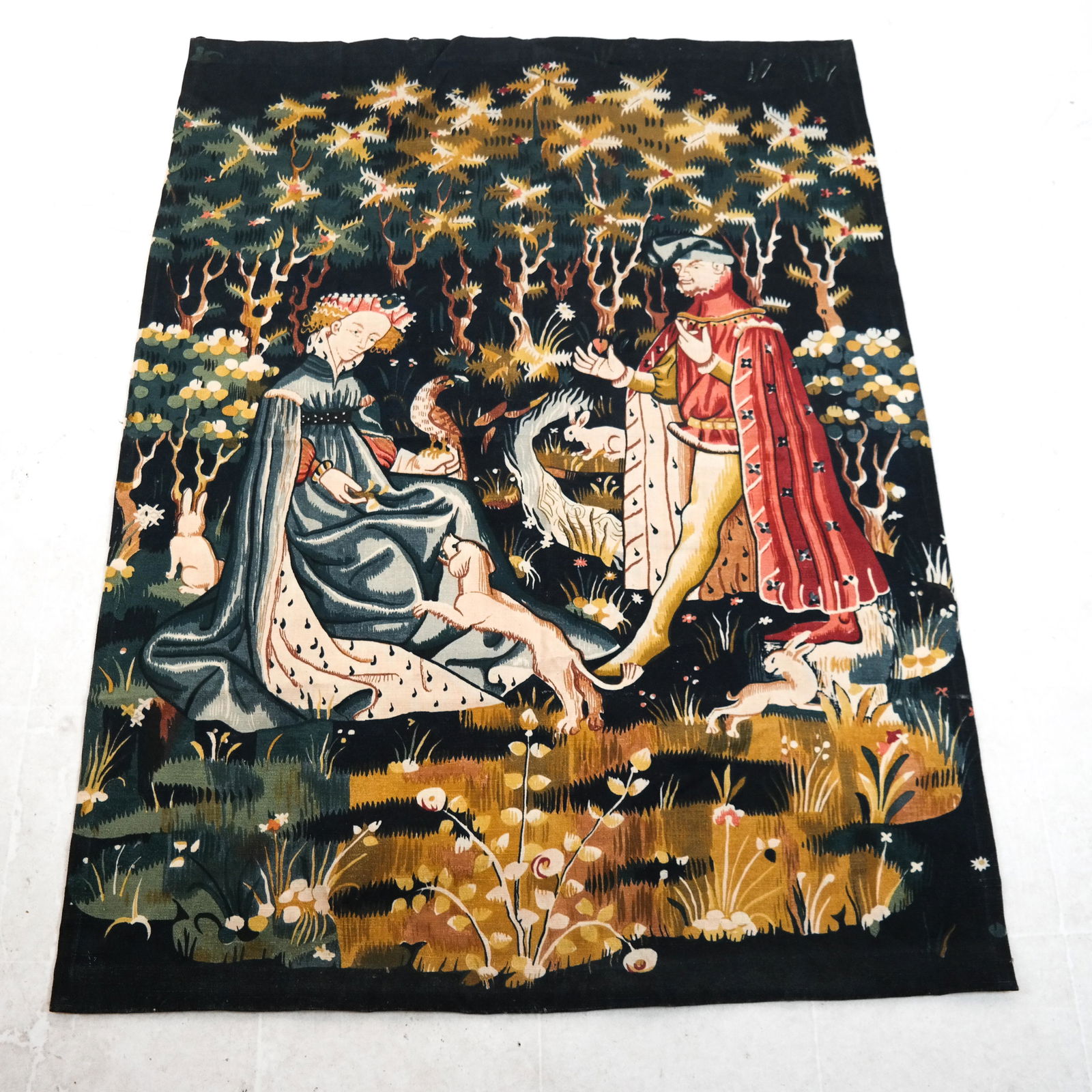Medieval Tapestry-Style Wall Hanging (1 of 5)
