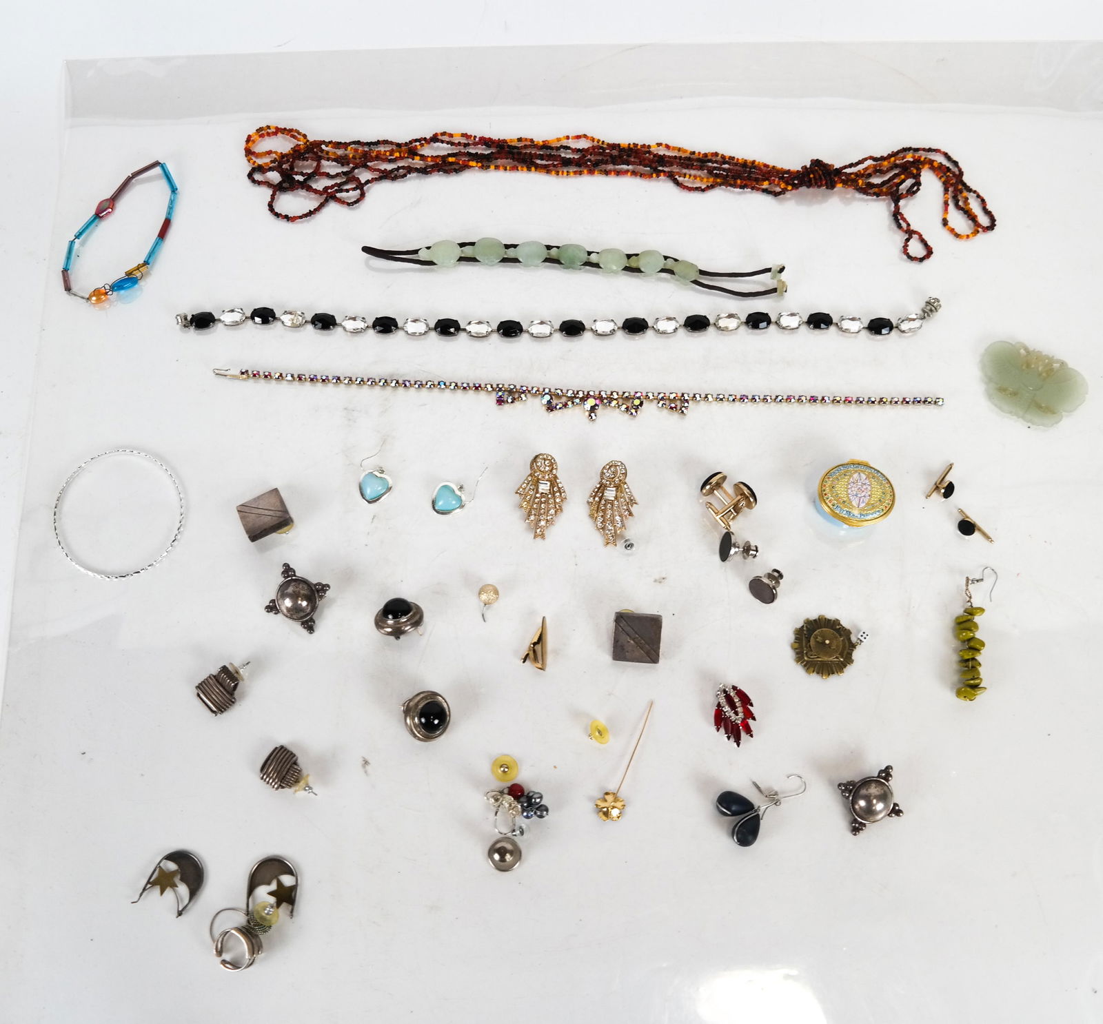 Assorted Lot of Costume and Silver Jewelry (1 of 7)