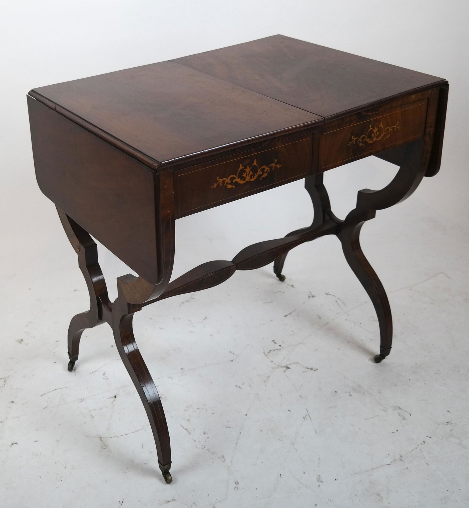 20th C. Mahogany Sofa Table (1 of 8)