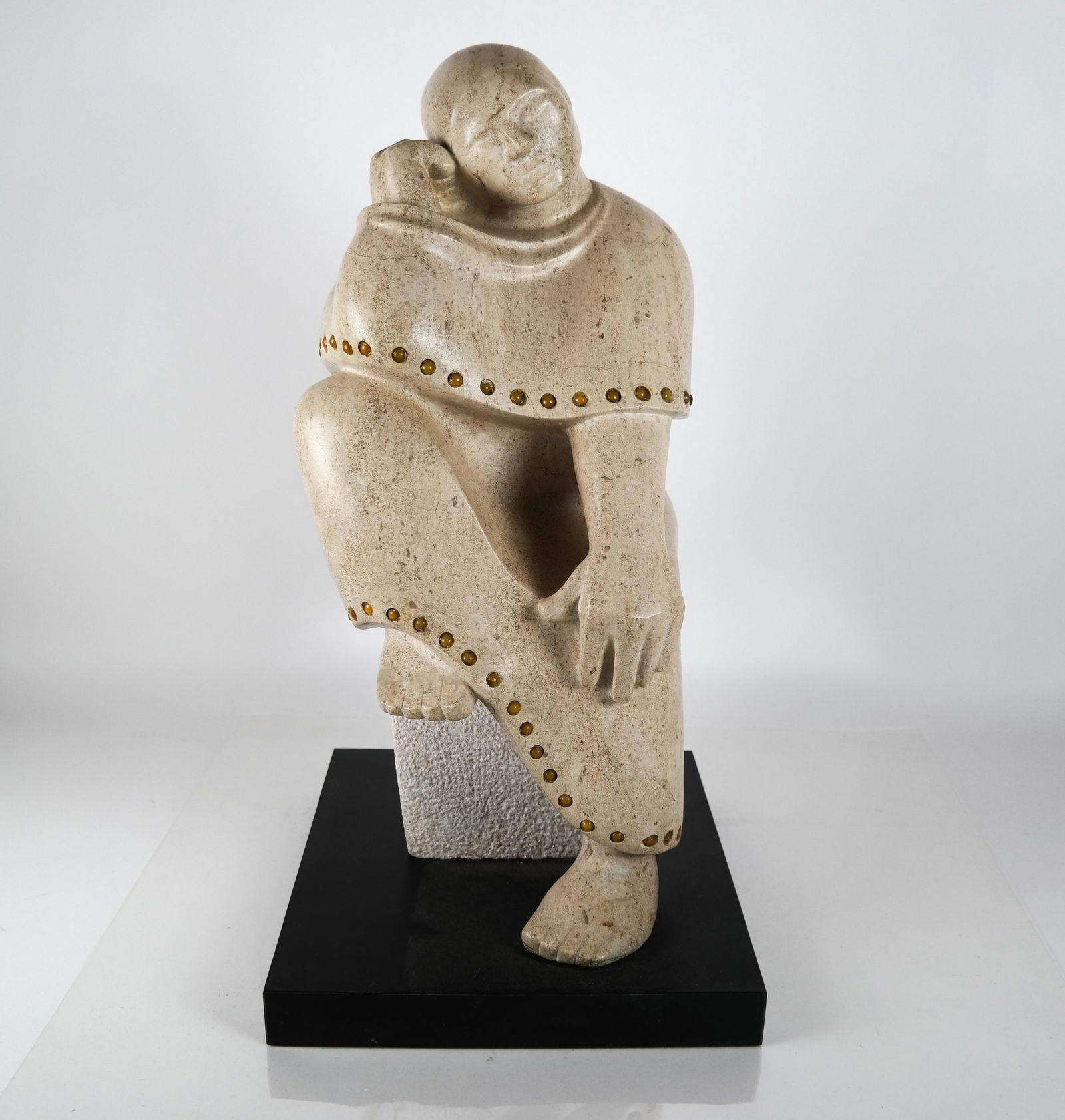 Lenora ARYE: Marble Sculpture of a Woman (1 of 7)