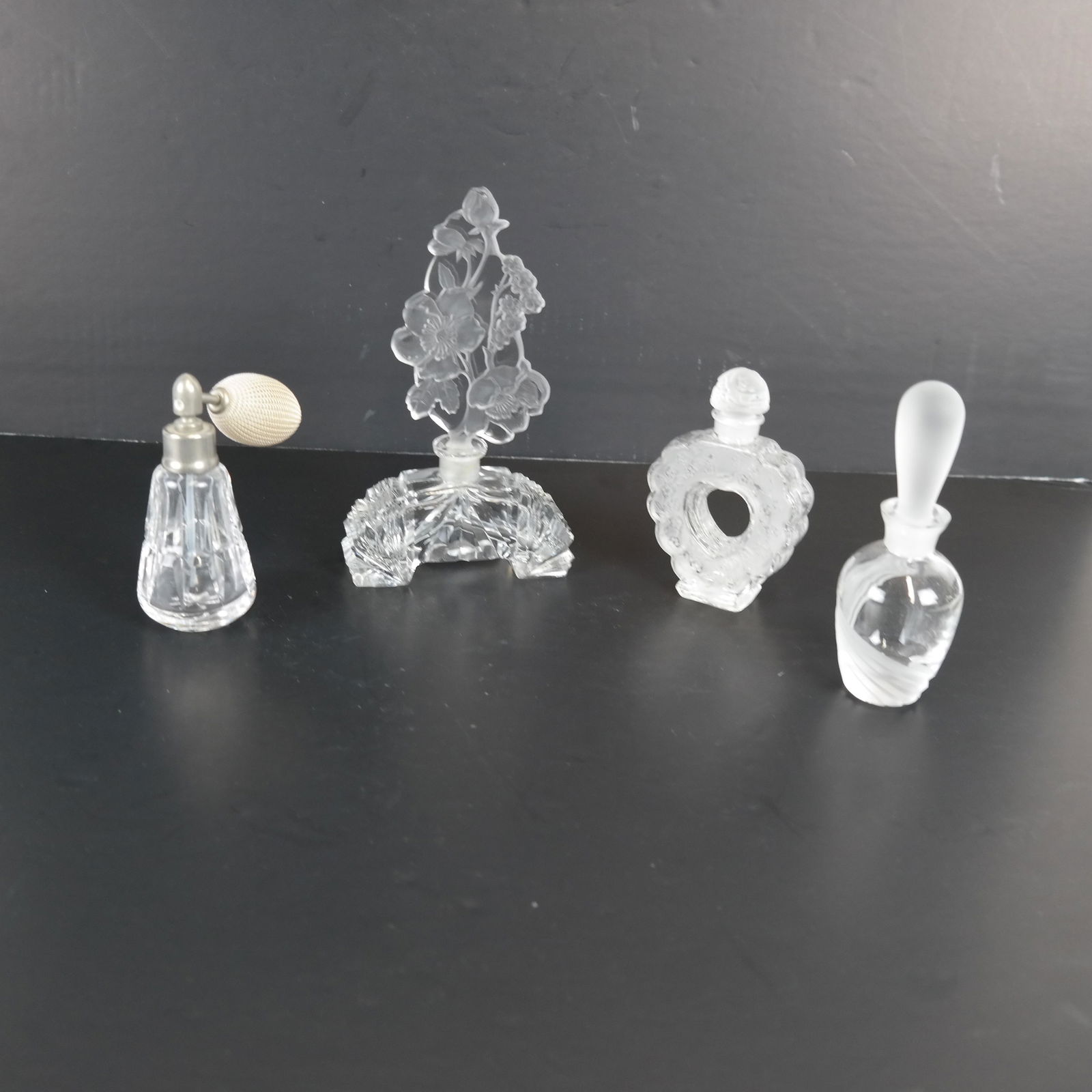 Three Perfume Bottles, Atomizer (1 of 7)