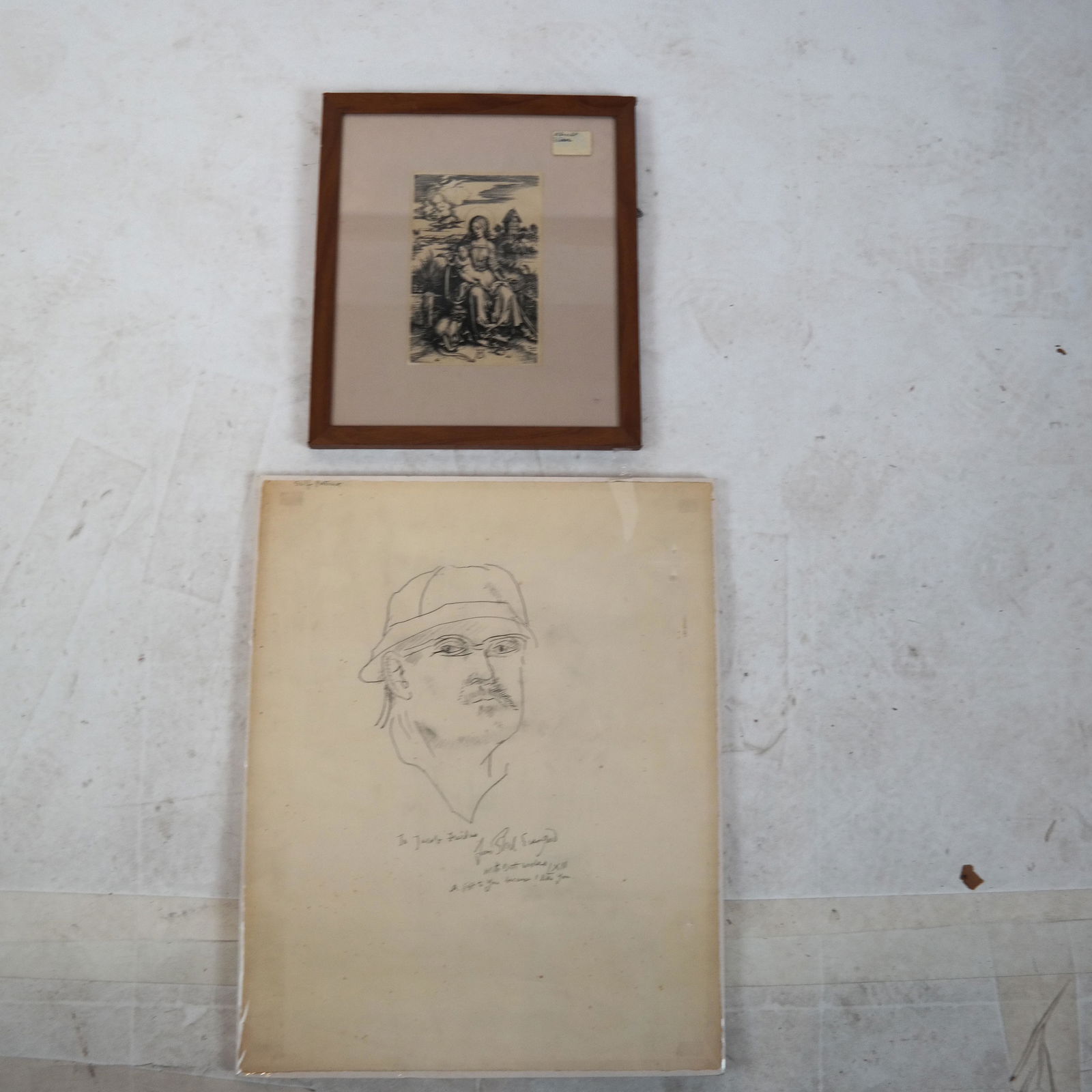 Albrecht DURER, Philip EVERGOOD: Two Works (1 of 7)