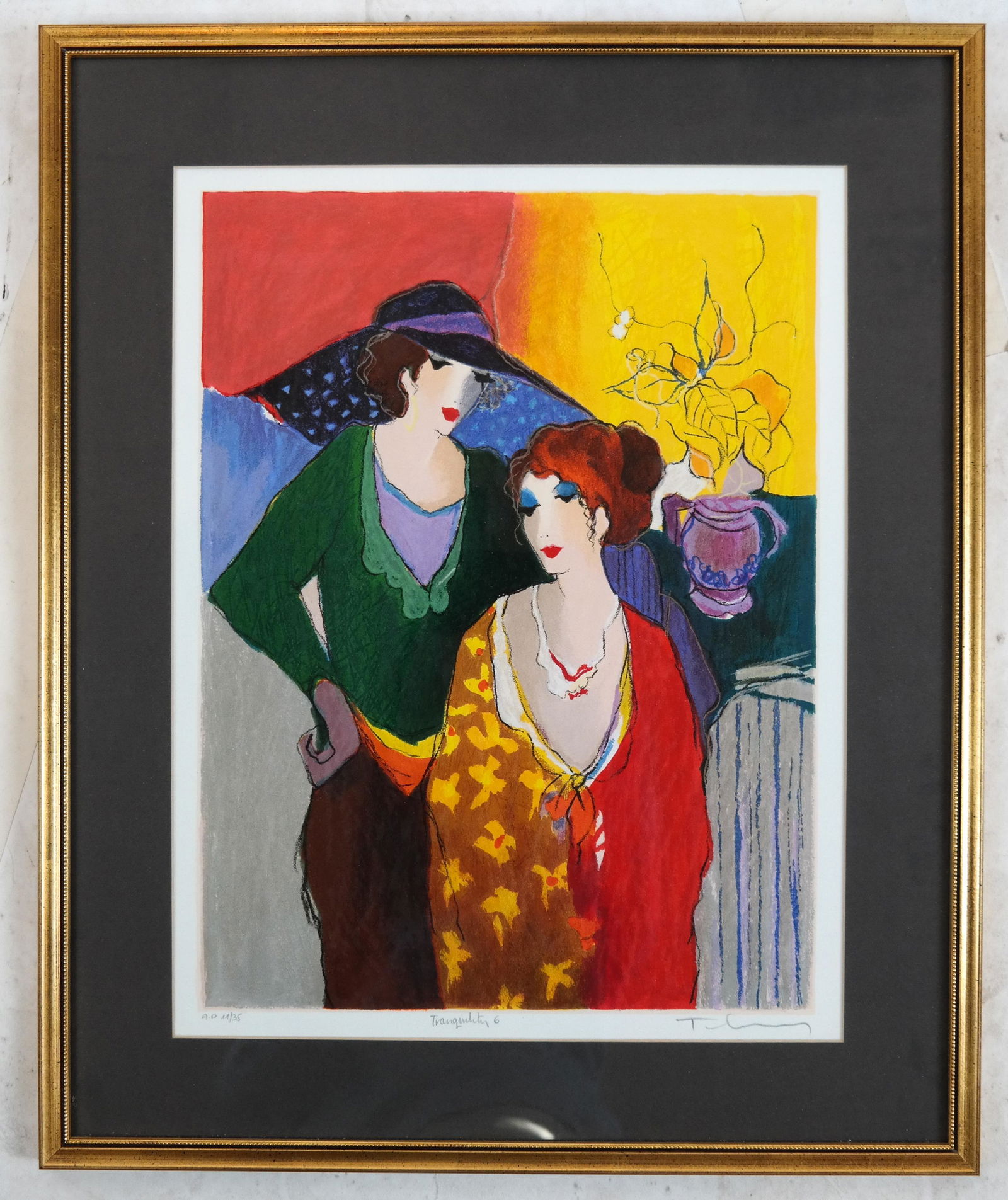 Itzchak TARKAY:  "Tranquility 6" - Lithograph (1 of 3)