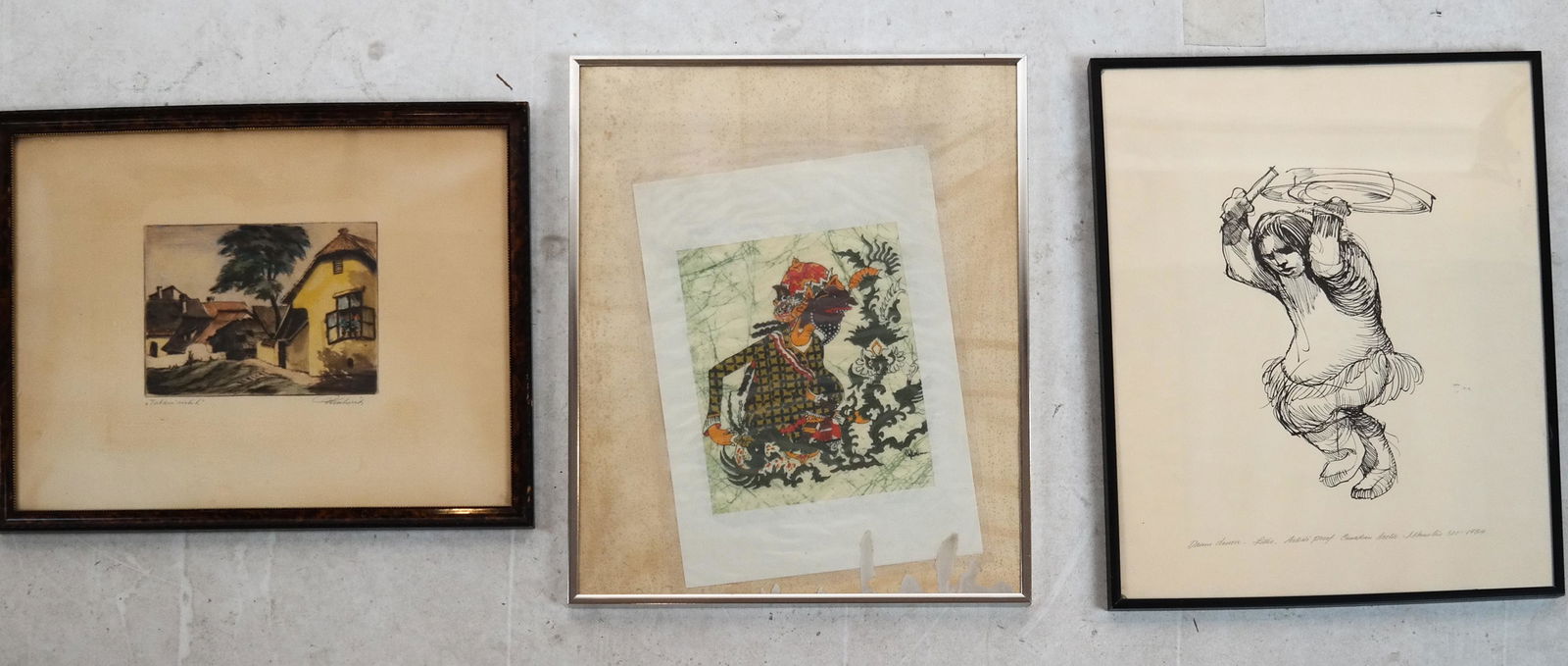 Three Works on Paper - Prints (1 of 7)