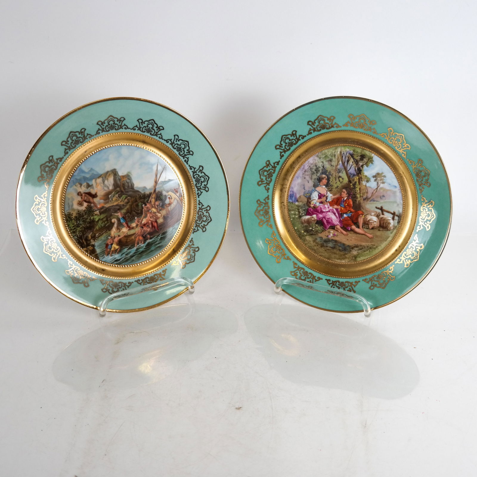 Two Royal Vienna Cabinet Plates (1 of 10)