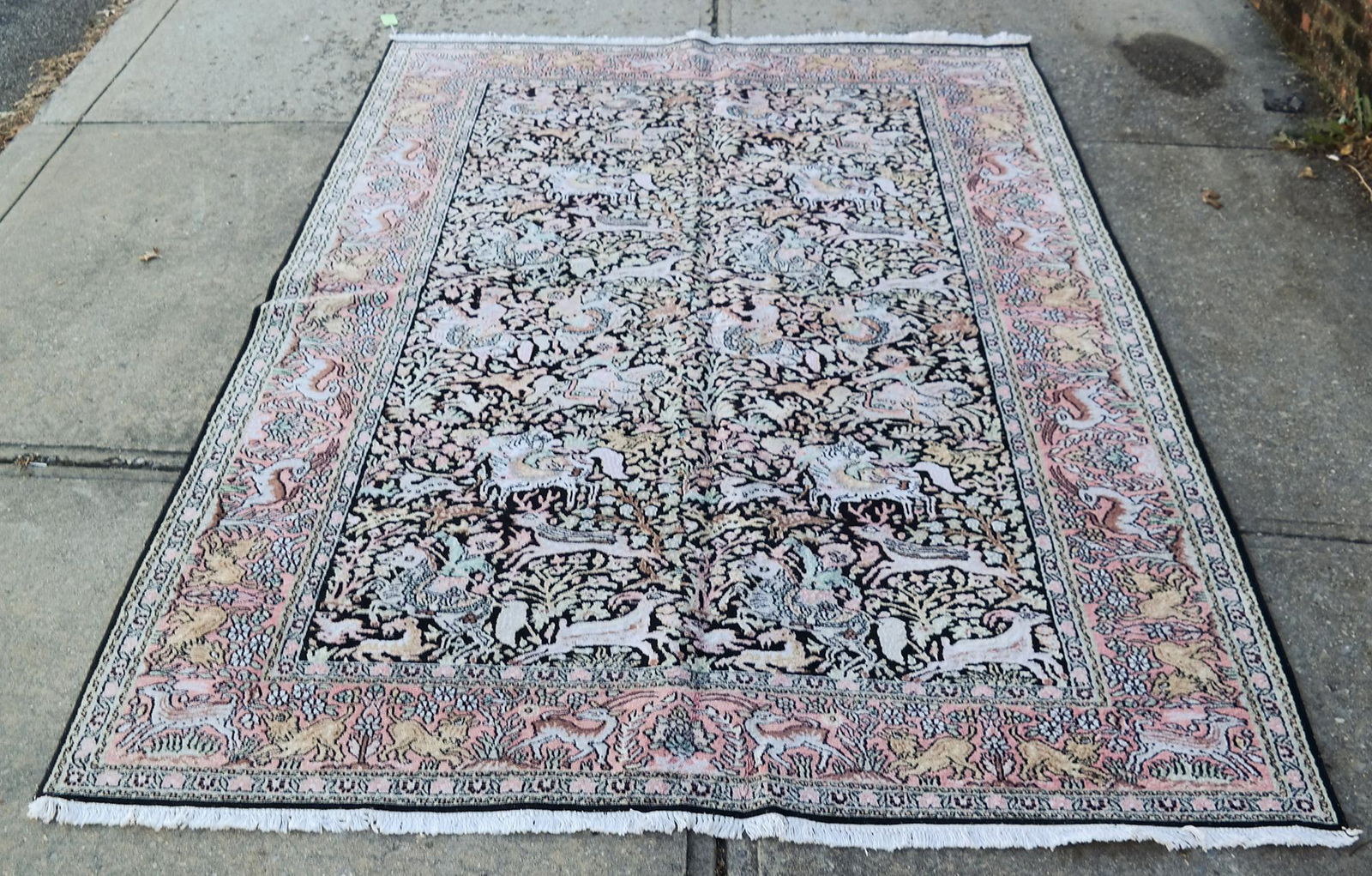 Modern Tabriz Area Rug (1 of 6)
