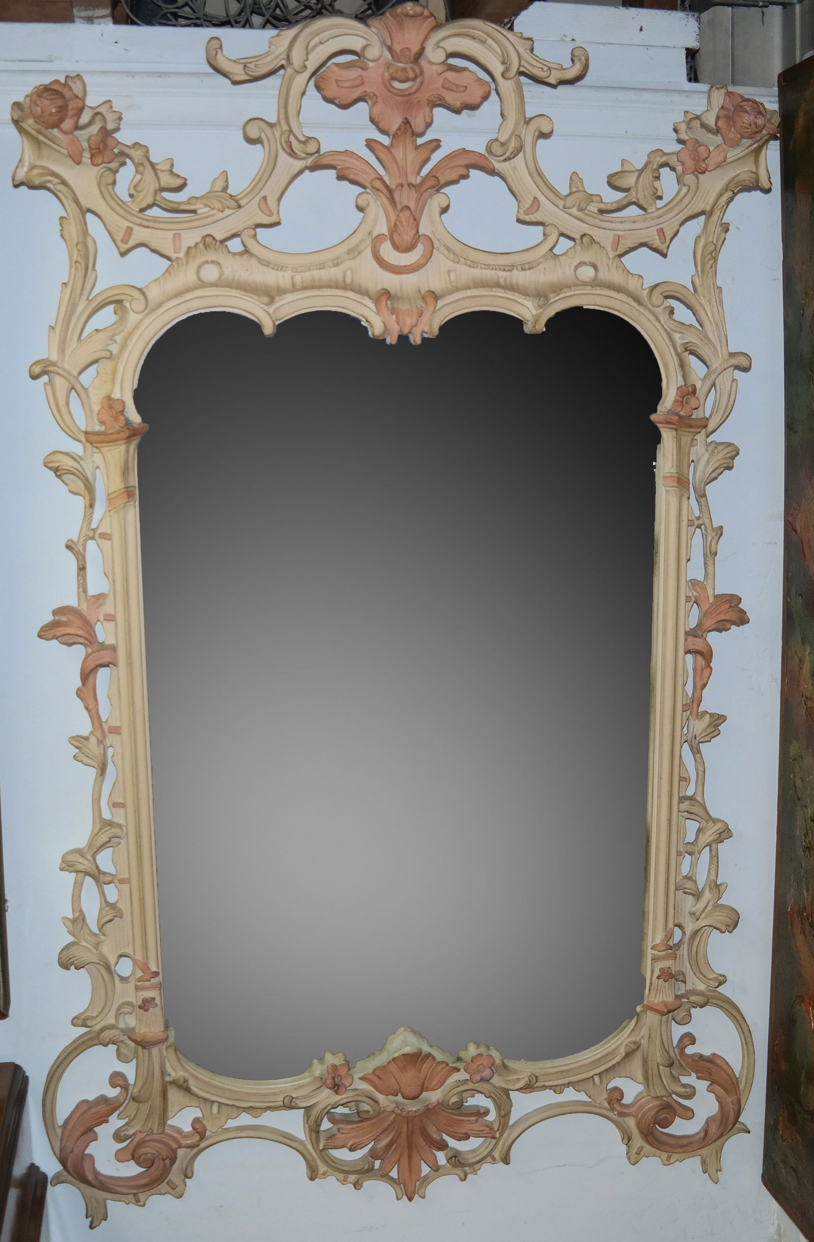 Baker French-Style Ornate Mirror (1 of 3)