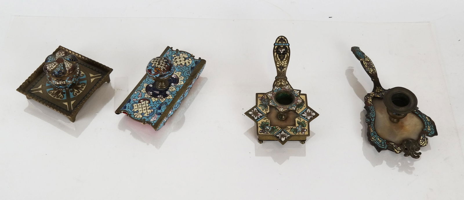 Group of 4 Cloisonne & Champleve Items (1 of 10)