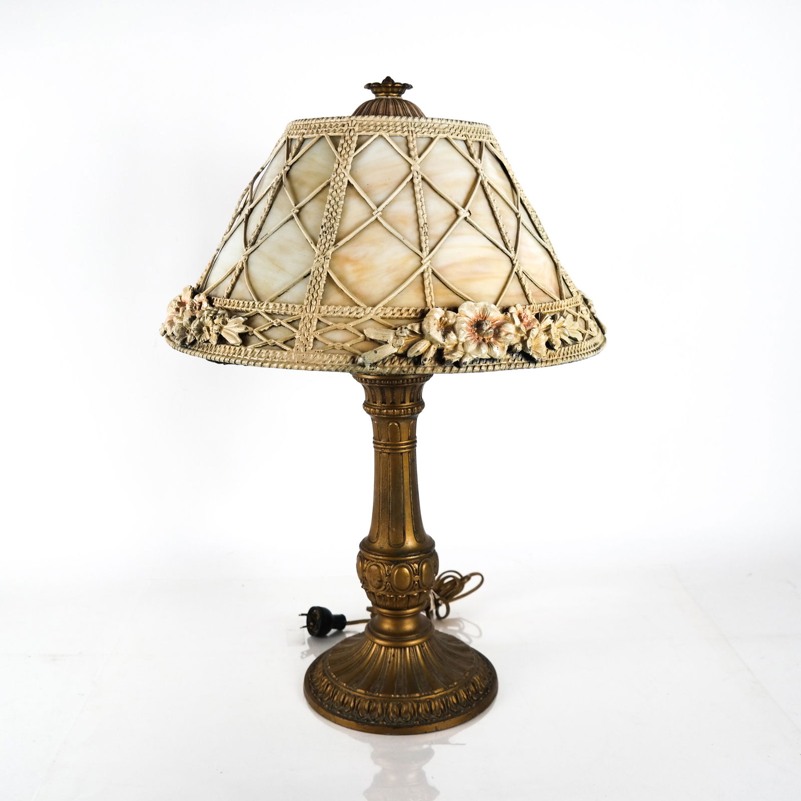French Bronze Table Lamp (1 of 7)