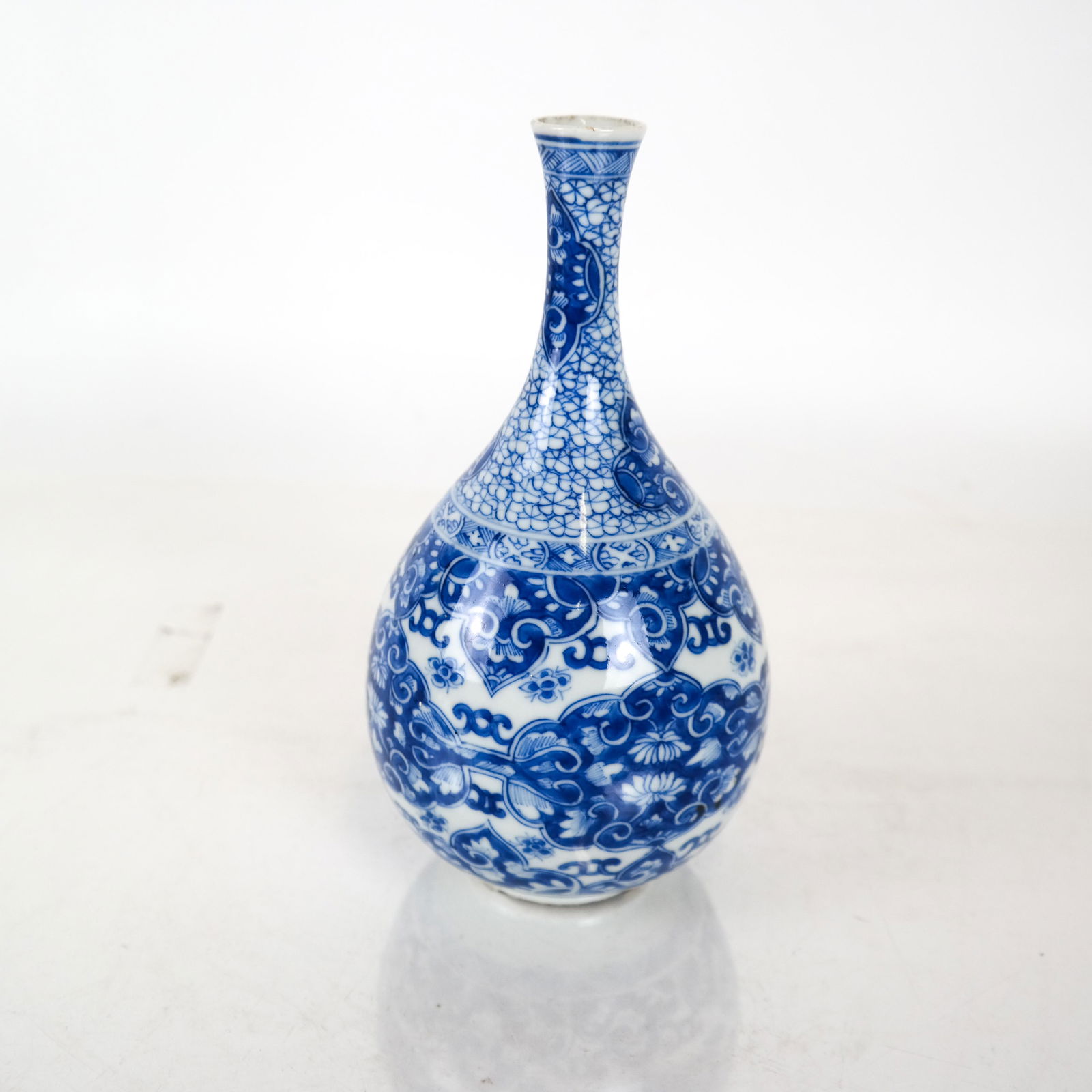 Chinese Blue and White Decorated Porcelain Vase (1 of 6)