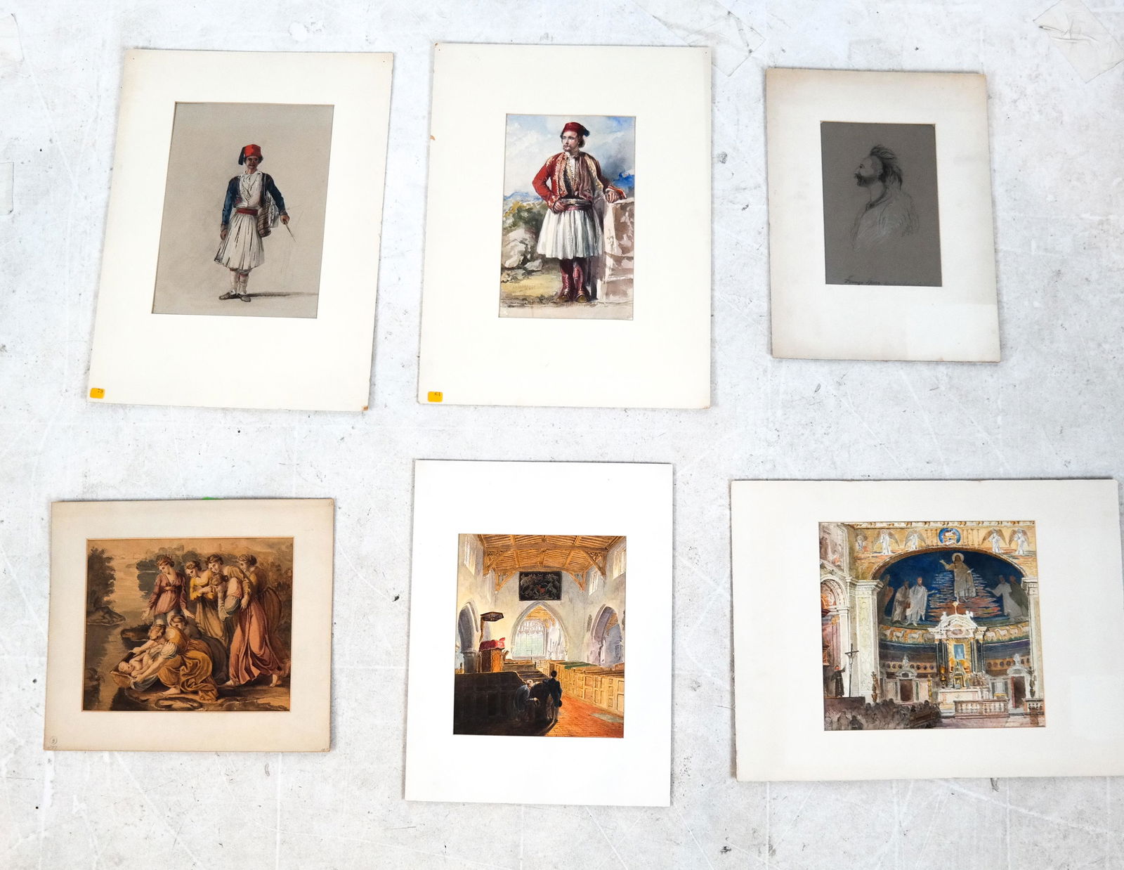 6 Works: Interiors, Figures (1 of 7)