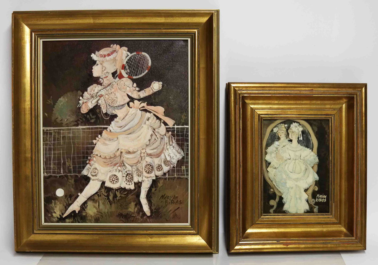 Maryan RIBAS: Victorian Ladies - Oils on Canvas (1 of 8)