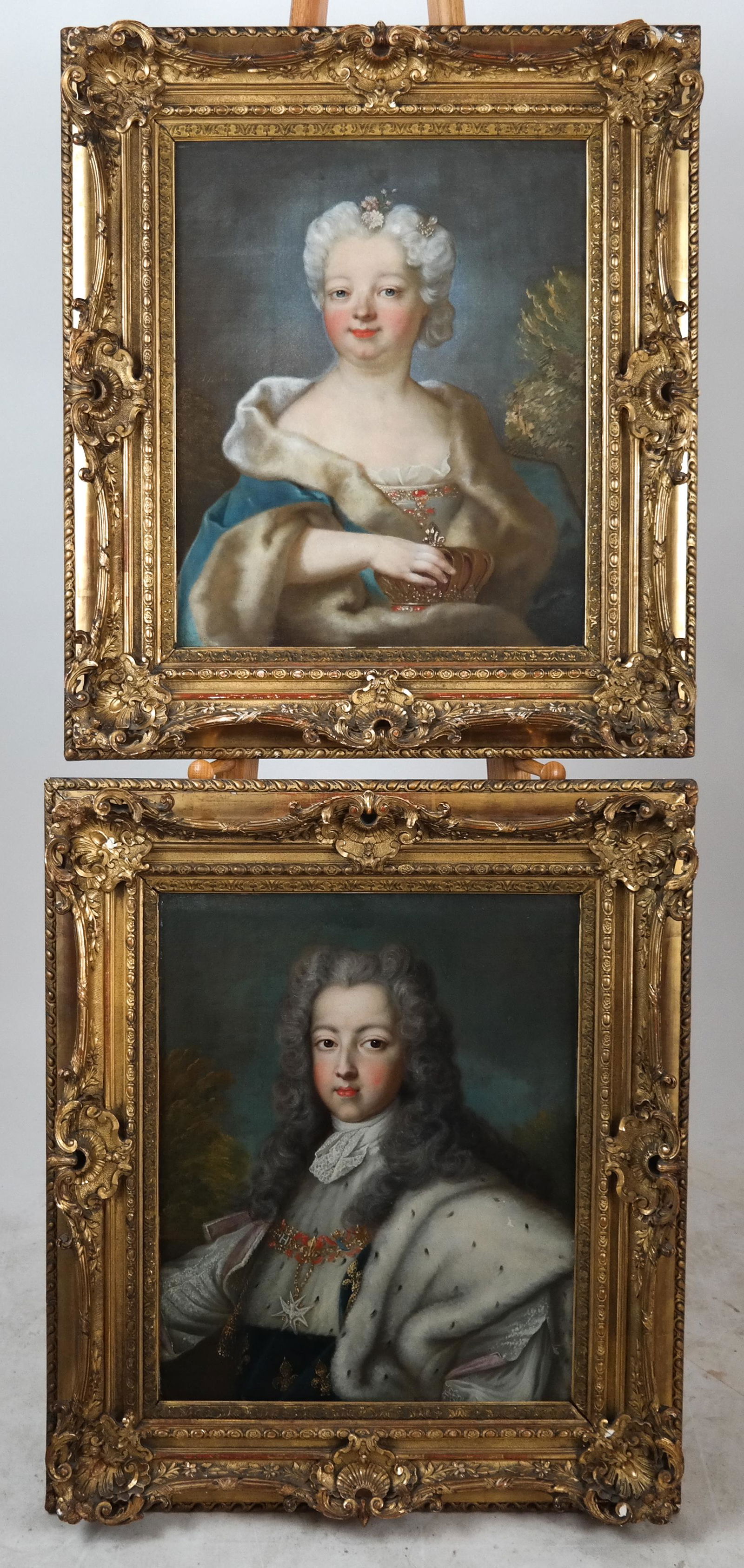 Van LOO: Antique Portraits - Oils on Canvas (1 of 8)