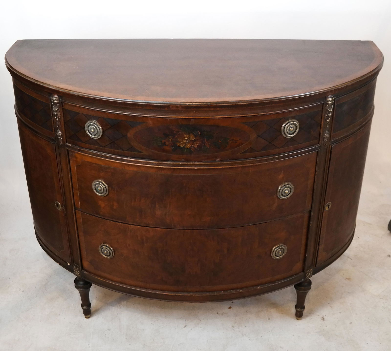 Adams-Style Demilune Commode (1 of 9)