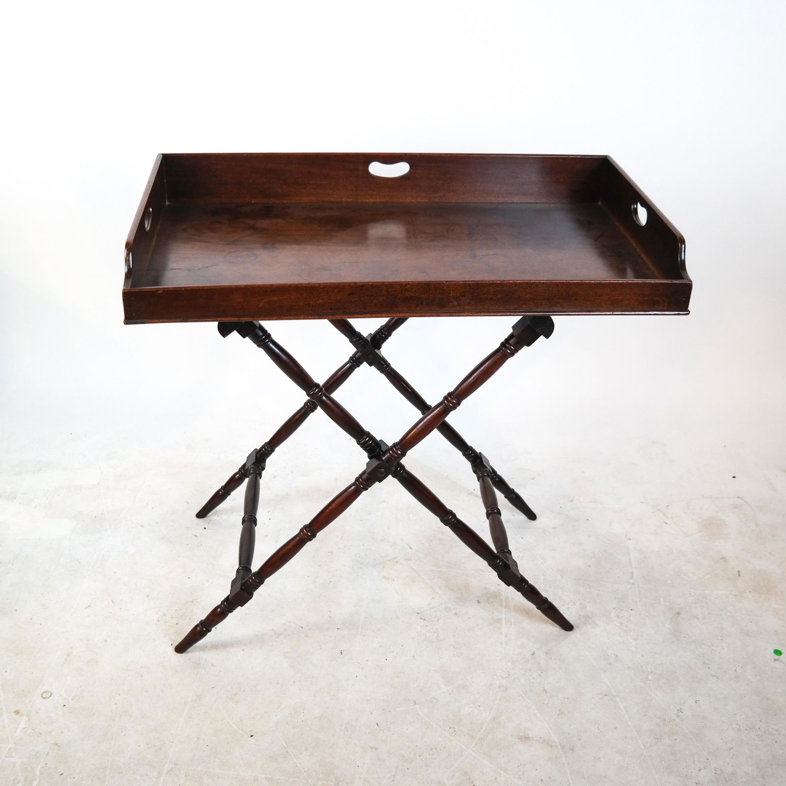 Antique George III Butler's Tray Stand (1 of 6)