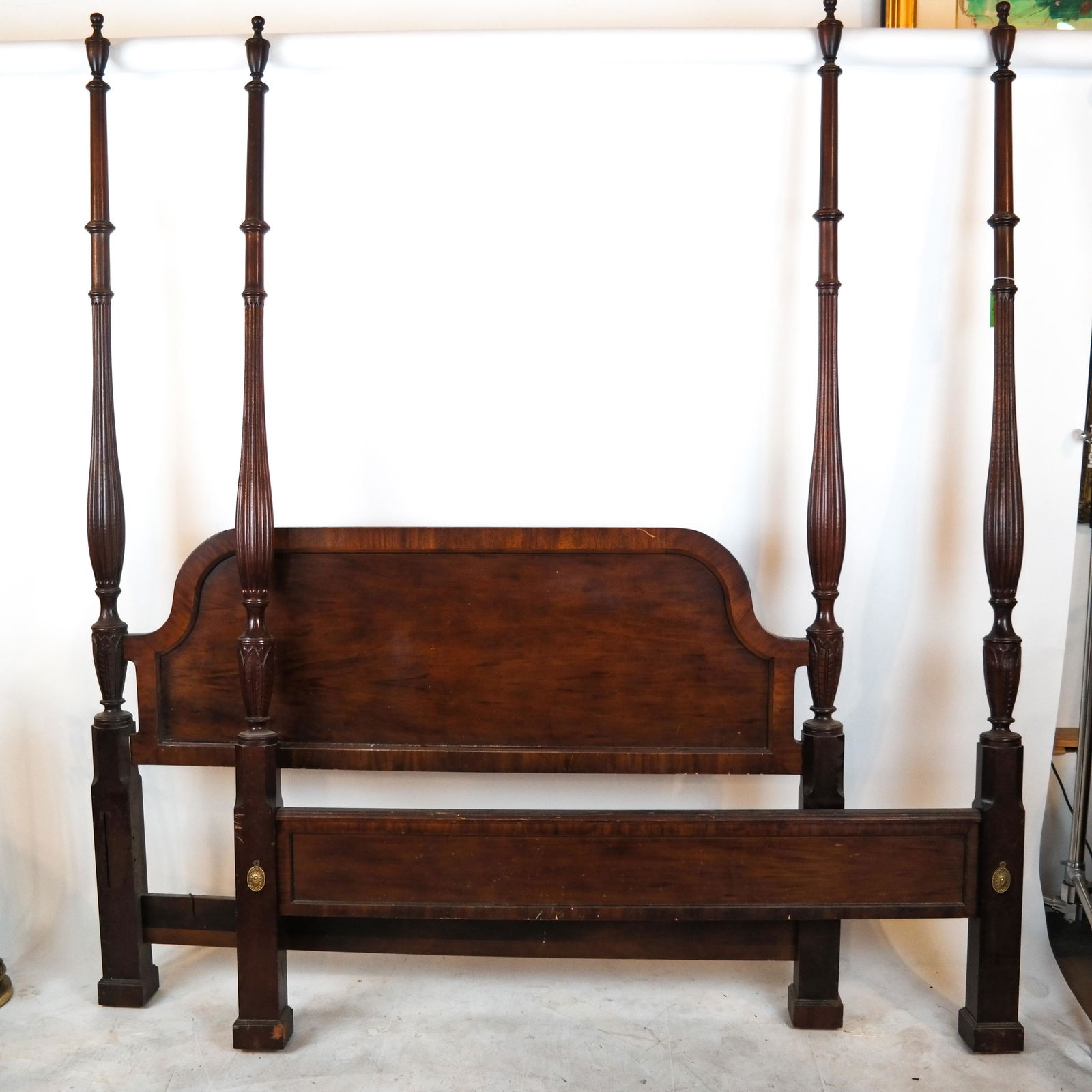 Federal-Style Bed, No Rails (1 of 3)