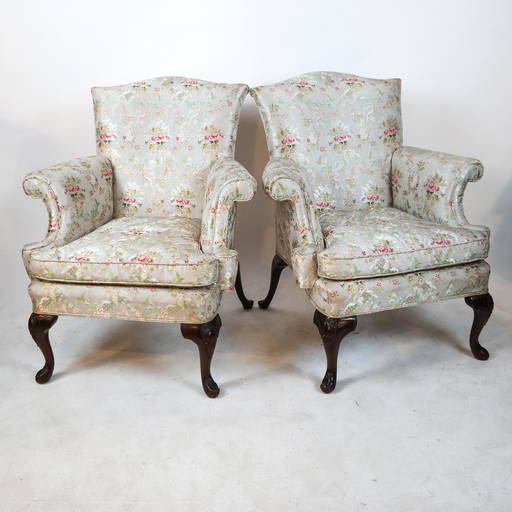 Pair Kittinger Club Chairs