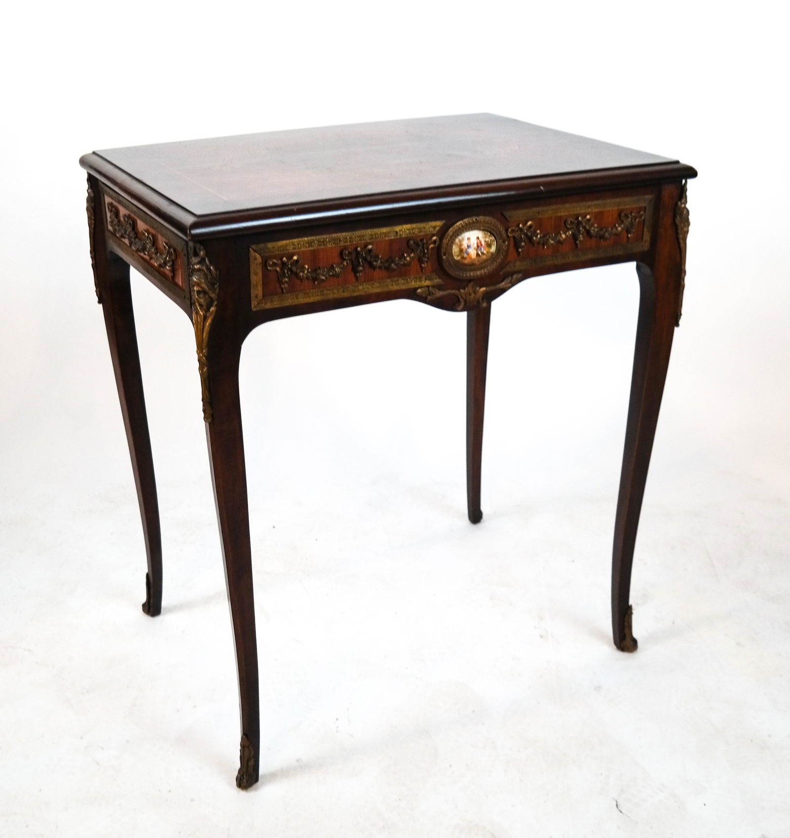 French-Style Inlaid Table (1 of 9)
