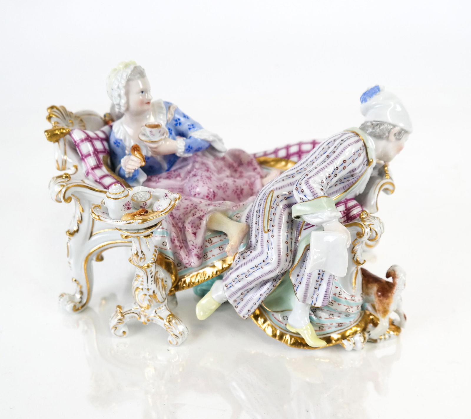 Two Meissen Porcelain Figurines (1 of 8)