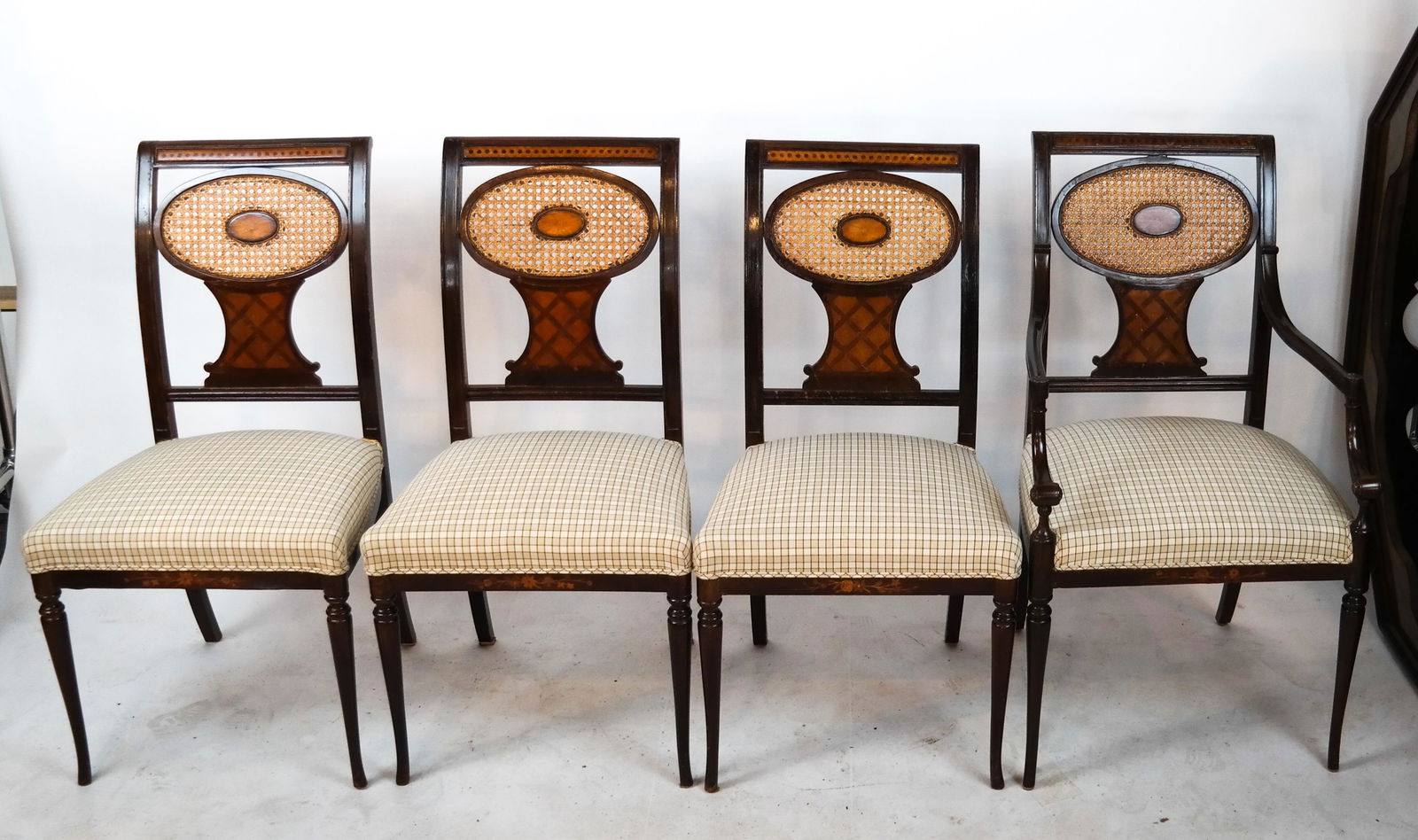 Lot of 8 Regency-Style Chairs (1 of 3)