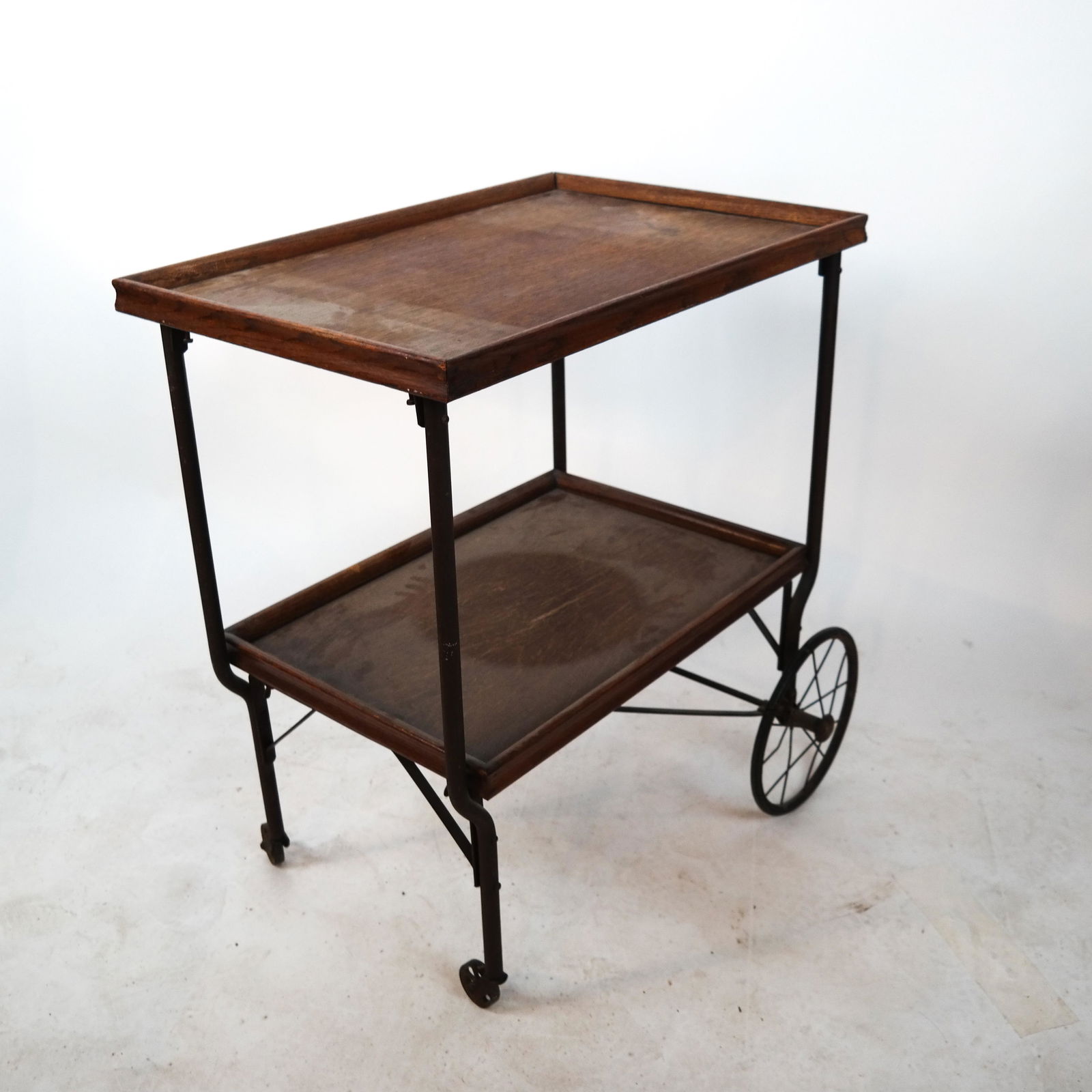 Oak Tea Cart (1 of 5)