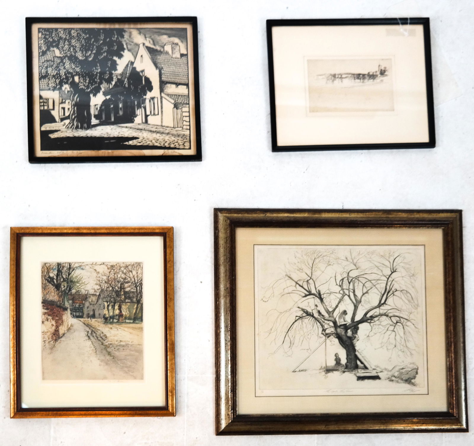 Four Prints, Including Shelly Fink, E. Biggs (1 of 7)