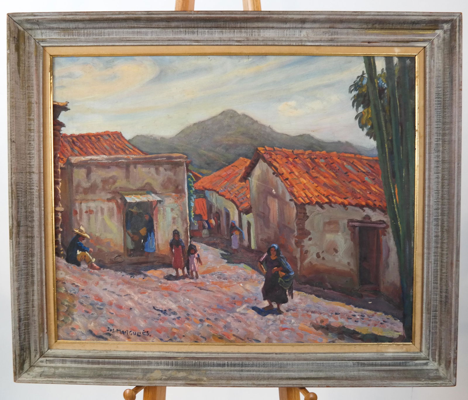 Joseph MARGULIES: Life in a Mexican Village - Oil (1 of 6)