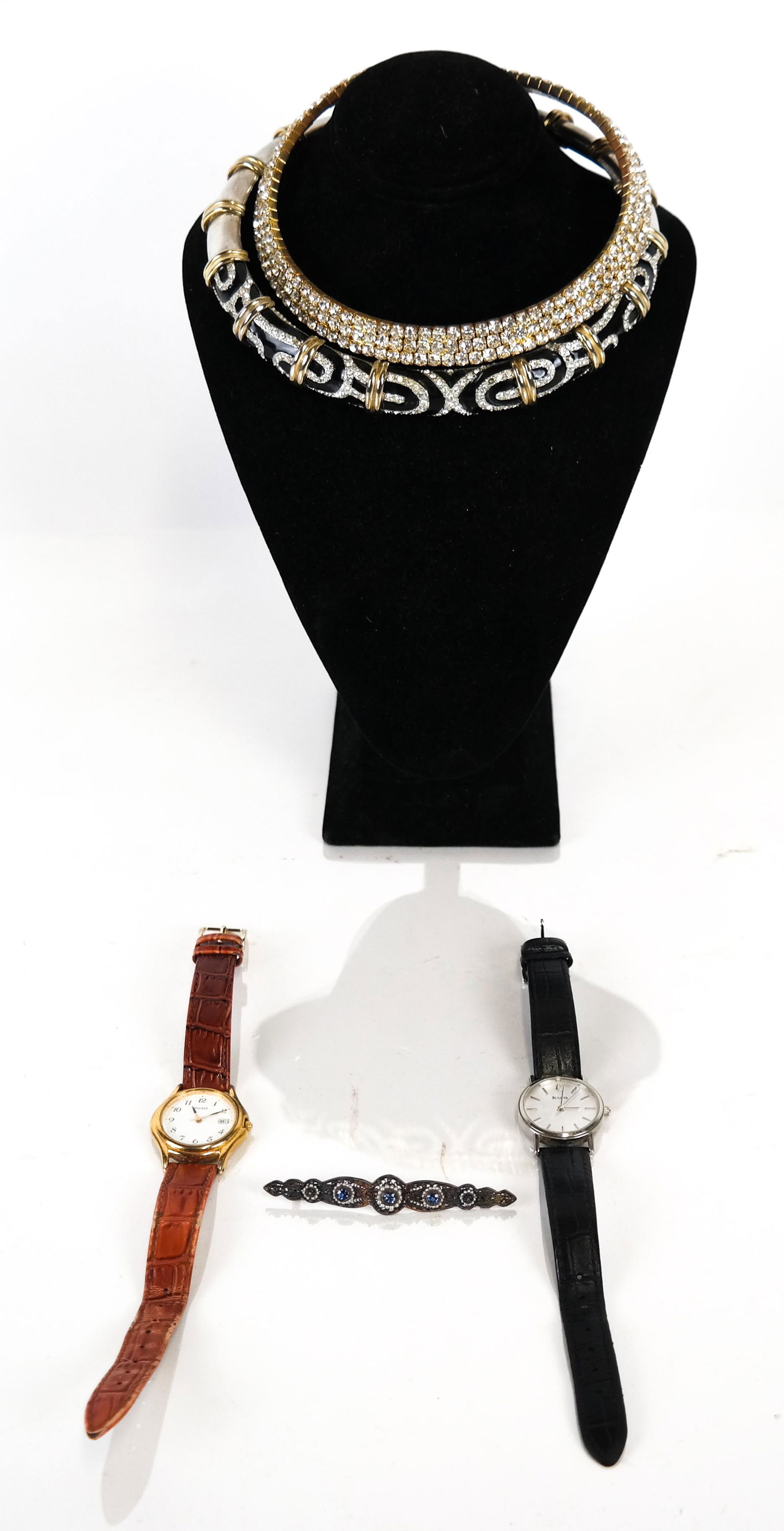 Lot of Costume Jewelry, Two Watches & A Pin (1 of 13)
