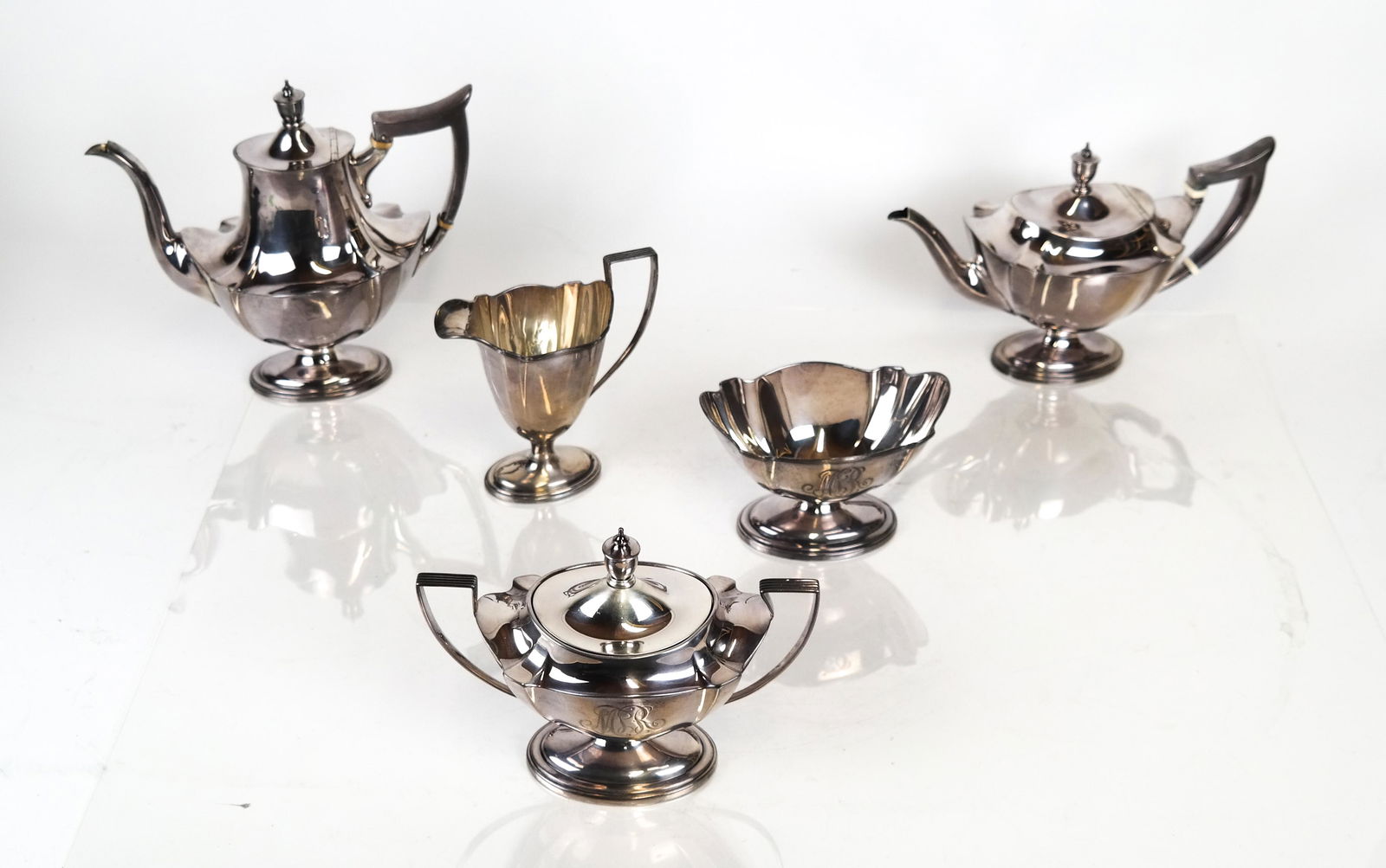 5-Pc. Gorham Sterling Tea & Coffee Set (1 of 10)