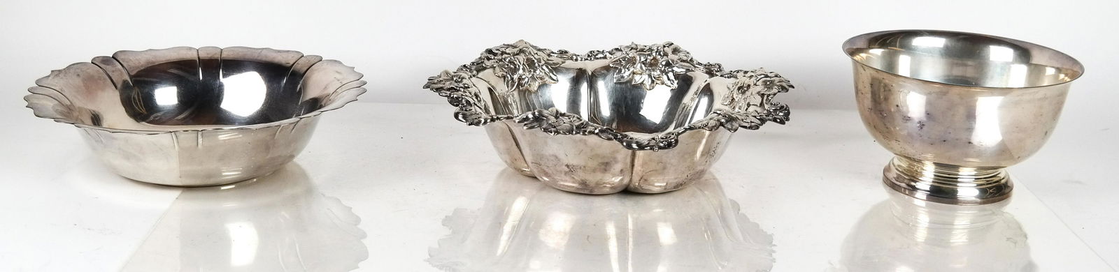 Three Sterling Silver Bowls: Whiting, Gorham (1 of 10)