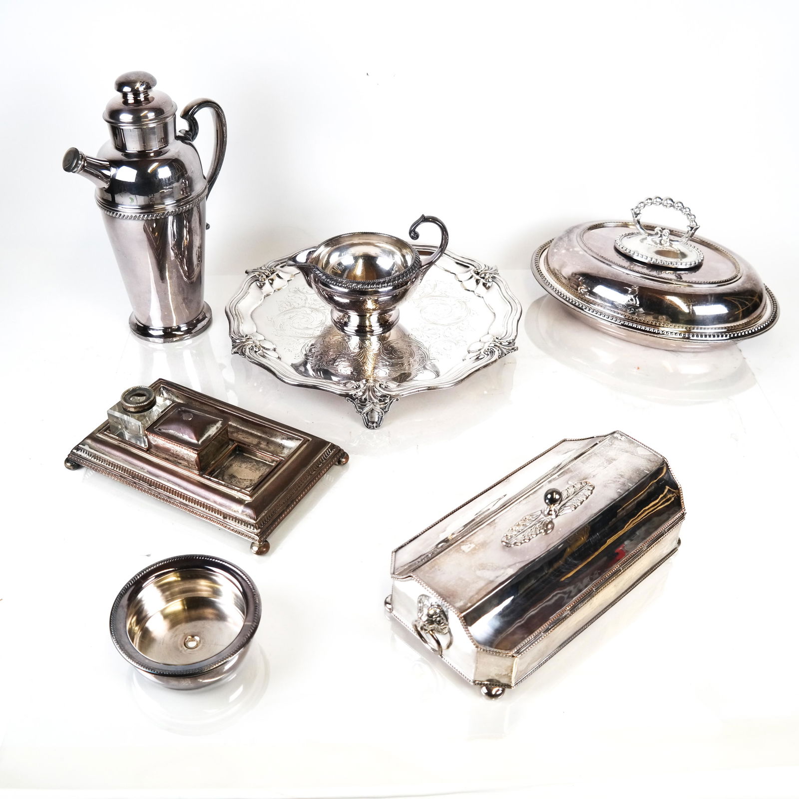 Group of Silver Plated Articles (1 of 13)
