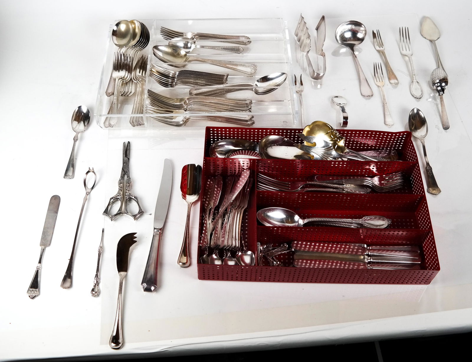 Group of Silver Plated Flatware (1 of 5)
