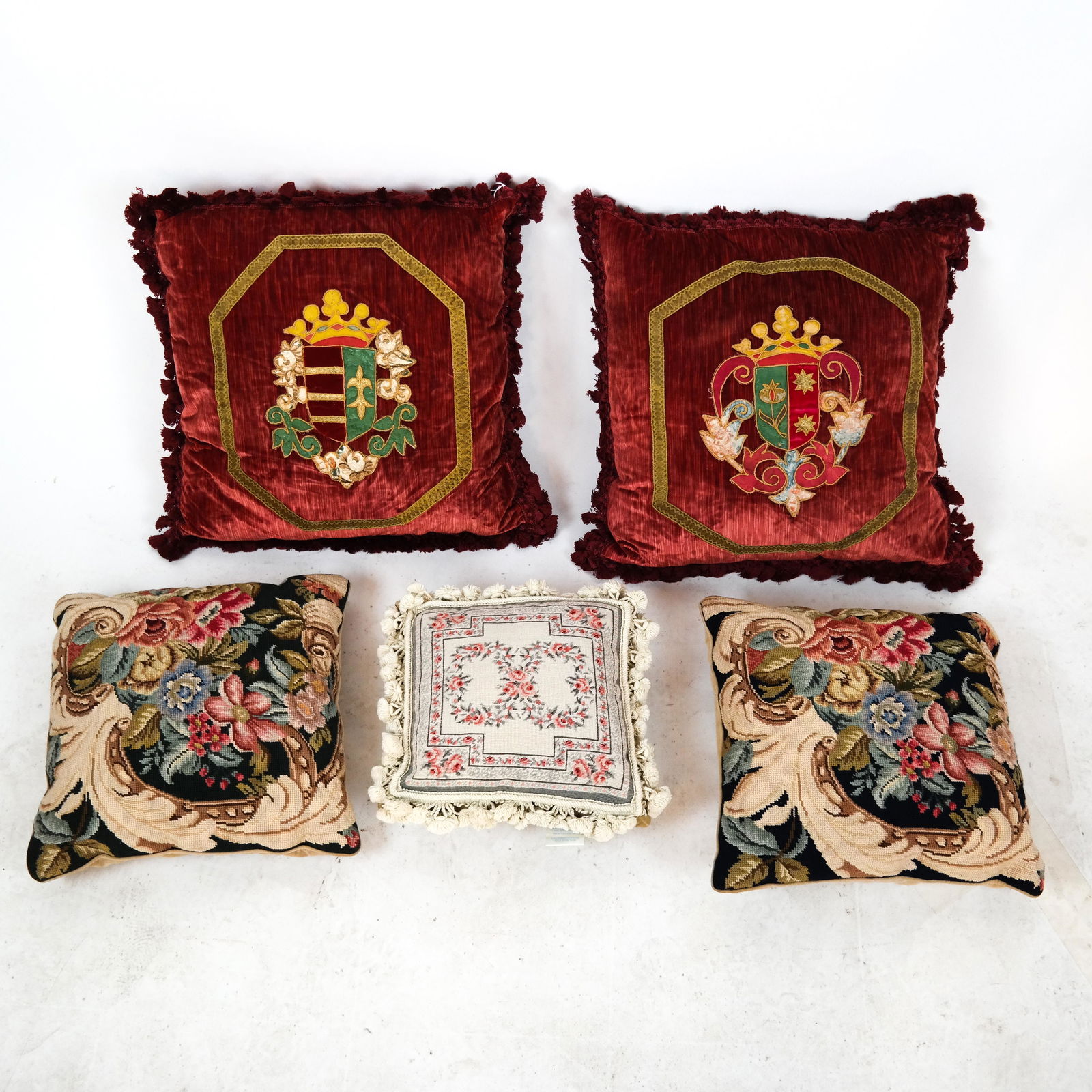 Group of Five Throw Pillows (1 of 6)