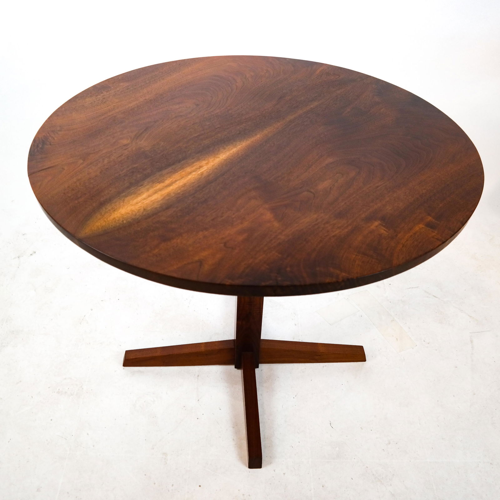 George Nakashima Black Walnut Pedestal Table (1 of 11)