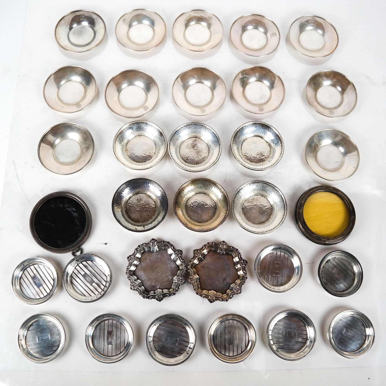 Lot of Sterling Silver Nut Dishes; Two Photo Frame (1 of 13)