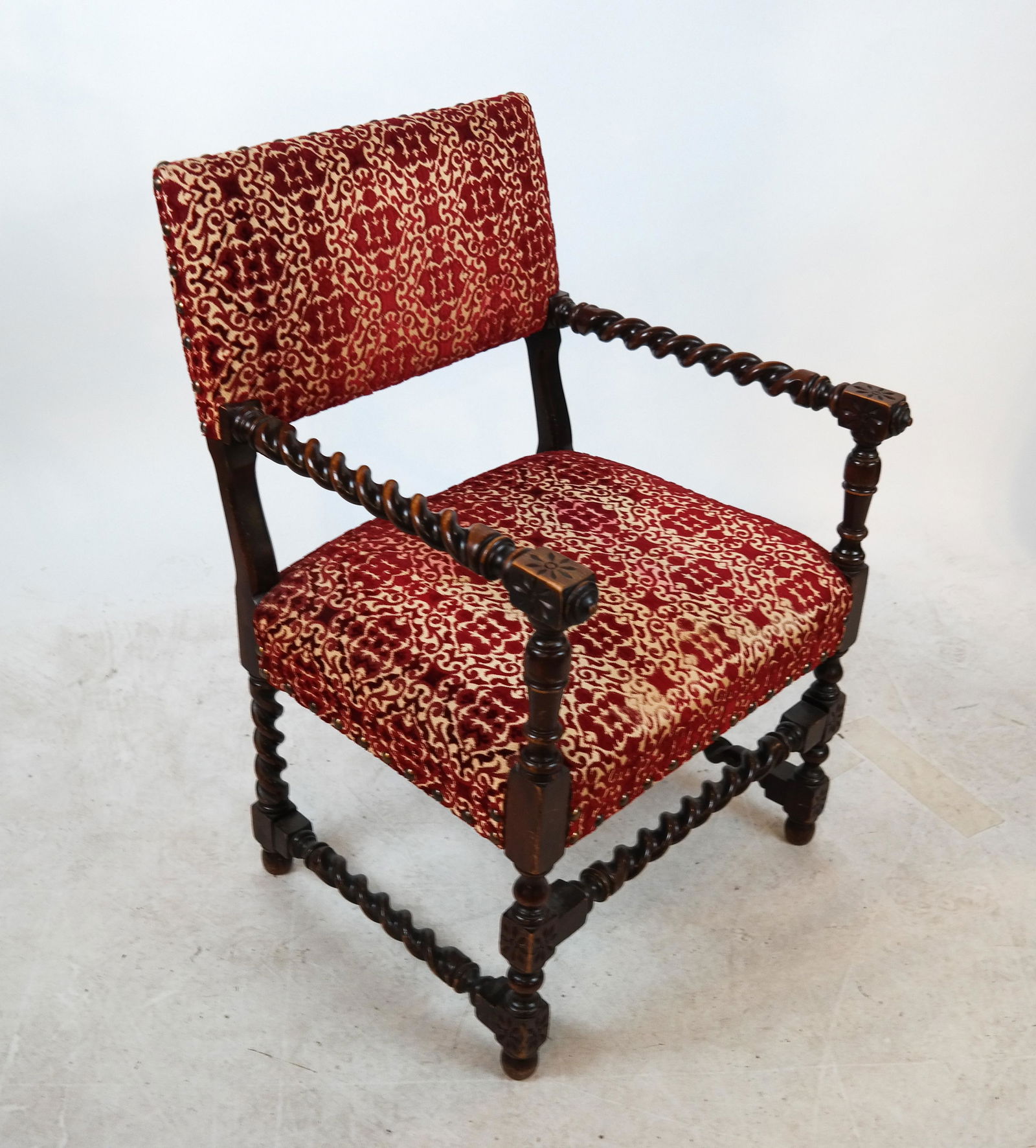 William & Mary-Style Arm Chair (1 of 5)
