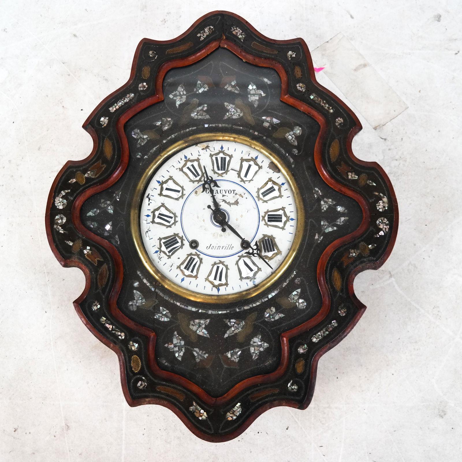 19th C. French Wall Clock by Chauvot (1 of 4)