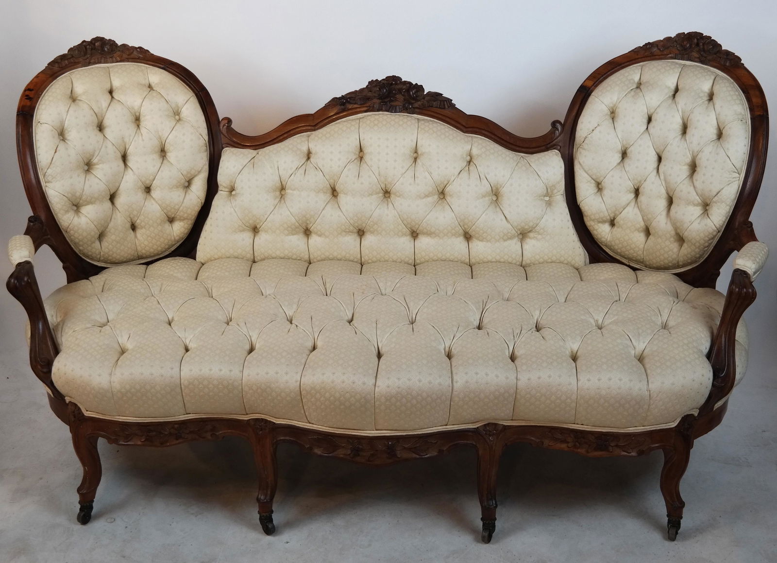 Victorian Ornate Sofa (1 of 7)