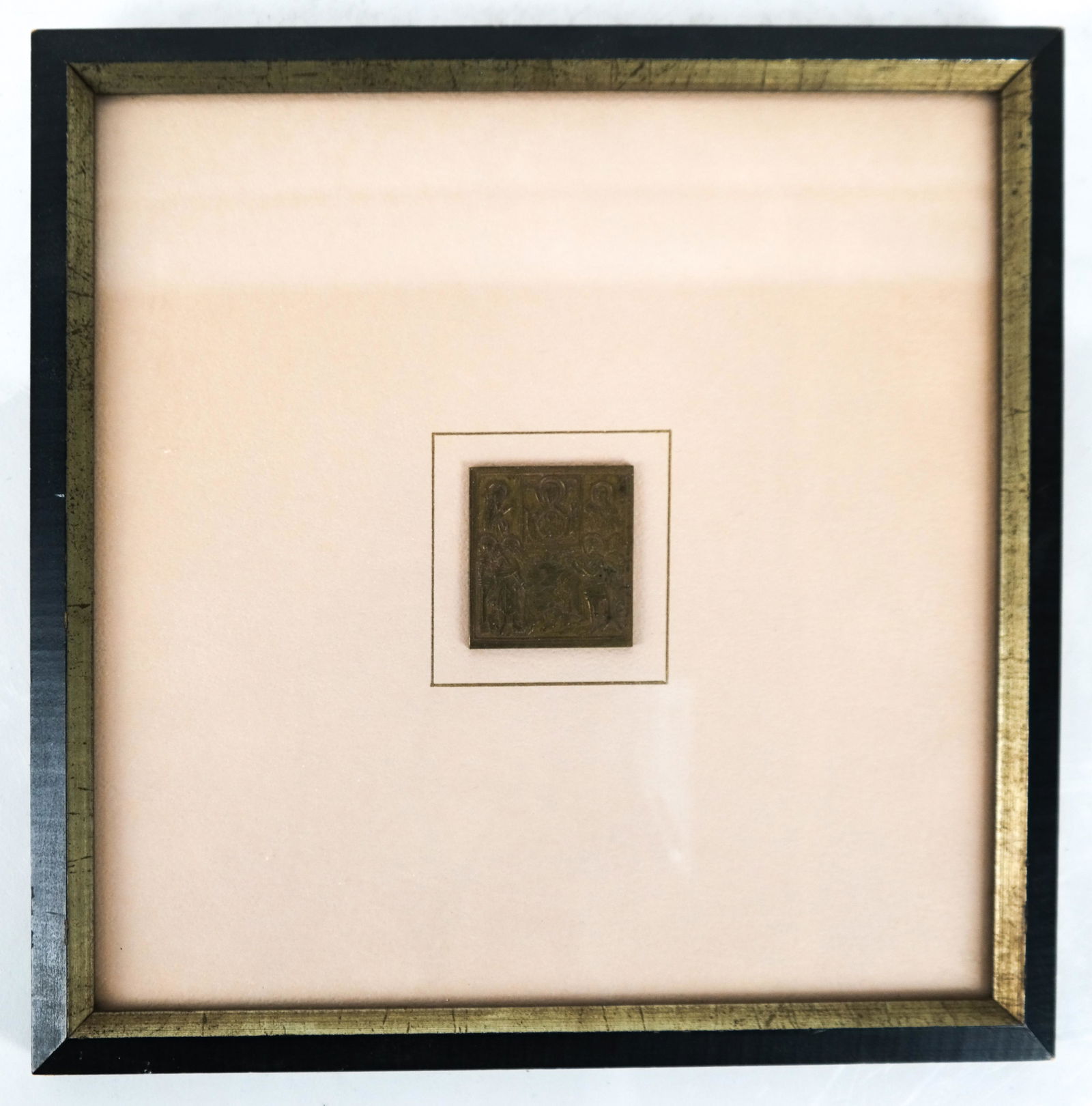 Russian Miniature Icon - Madonna & Child (1 of 3)