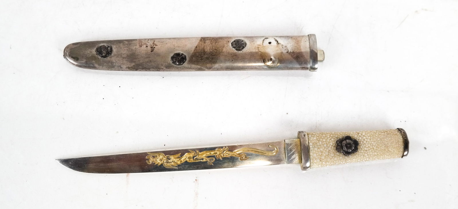 19th C. Japanese Tanto Meiji & Sheath (1 of 4)