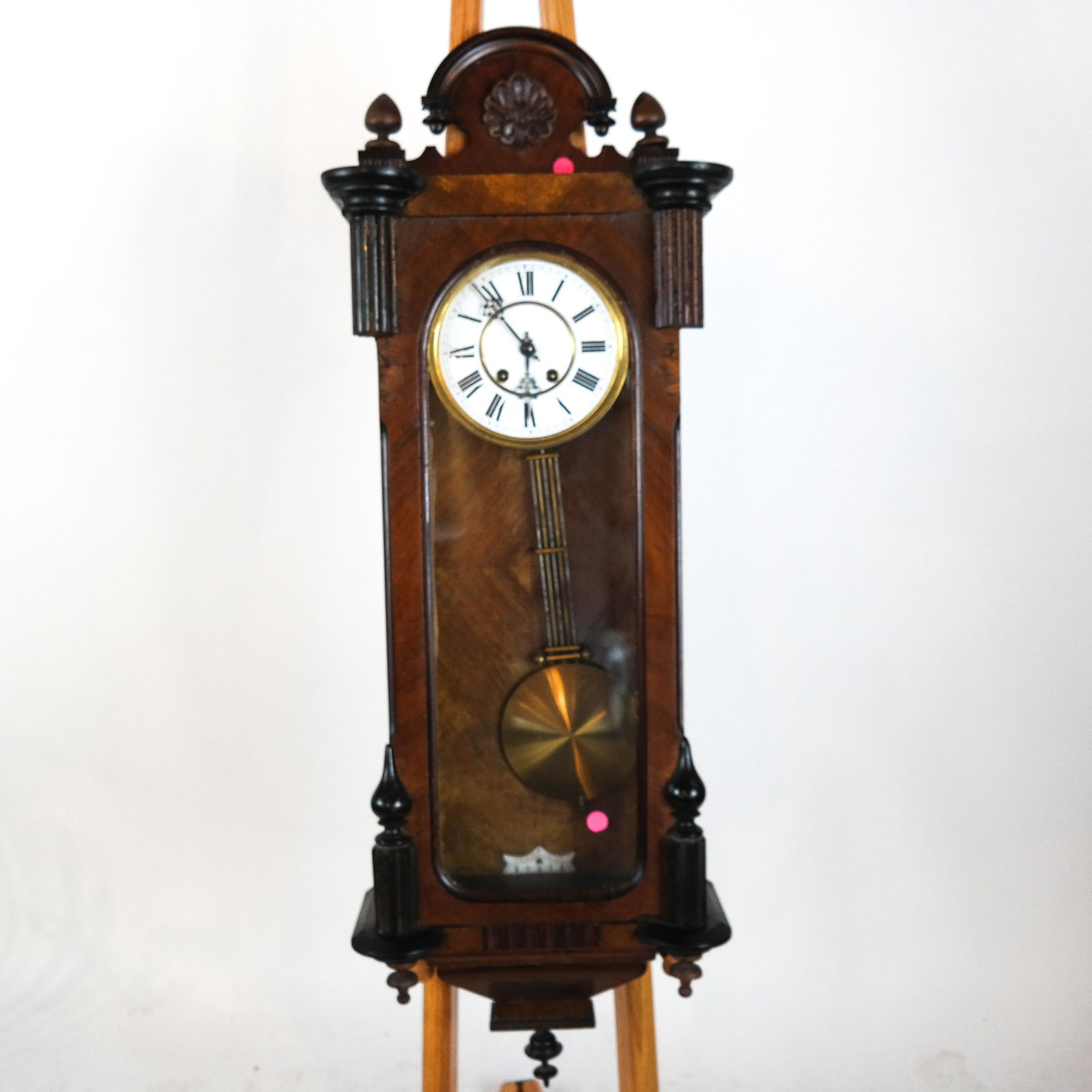 Mahogany Case Regulator Clock (1 of 8)
