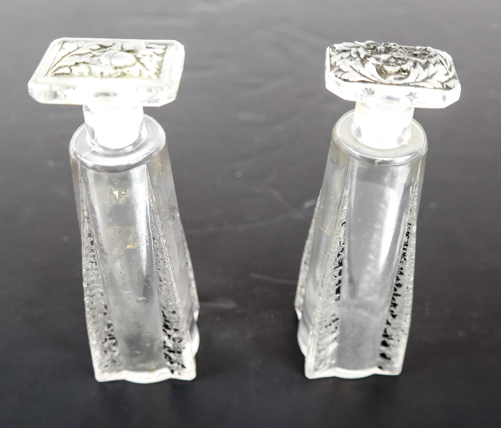 R. Lalique, France - Two Crystal Decanters (1 of 4)