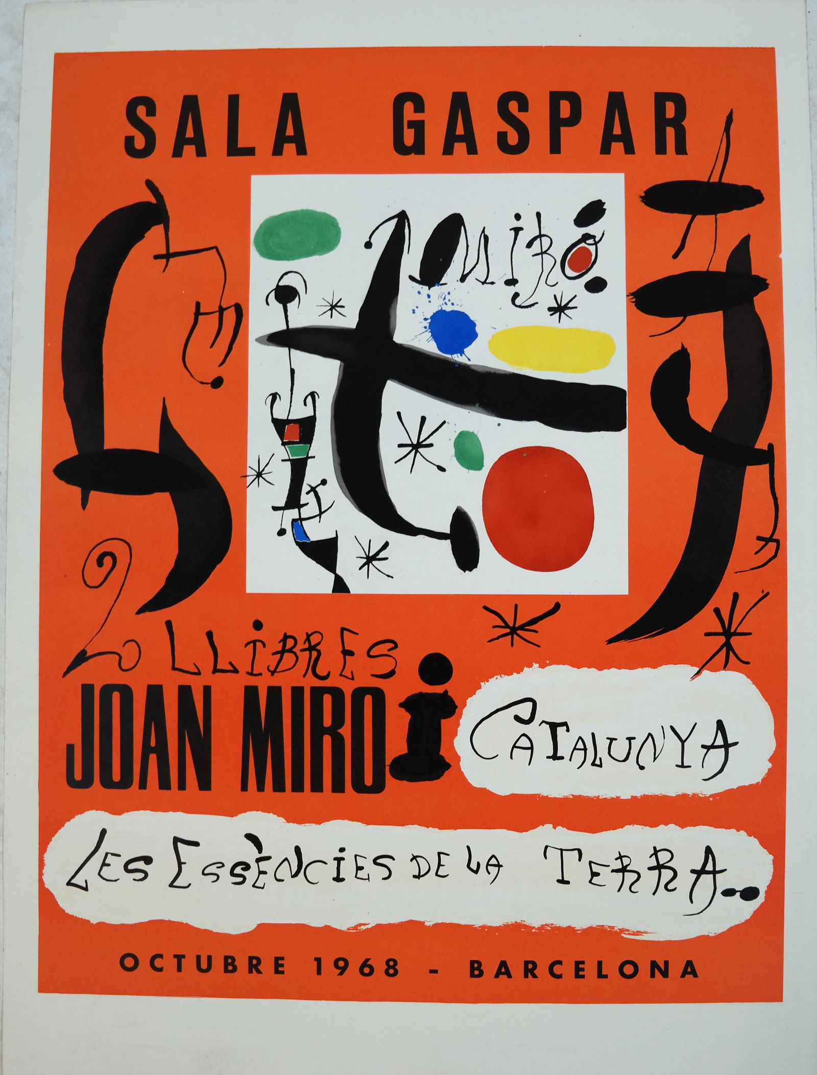 Joan MIRO: Sala Gaspar- Lithograph (1 of 4)