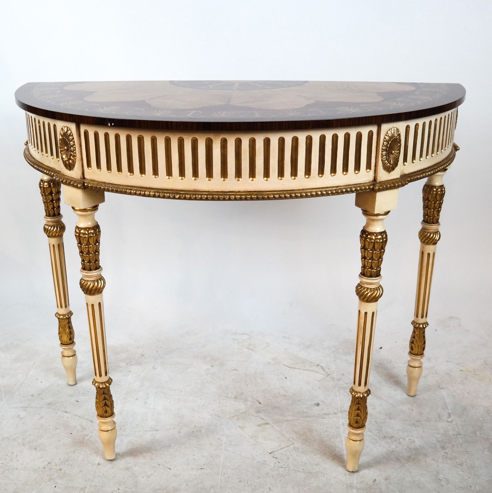 Adams-Style Demilune Console (1 of 6)