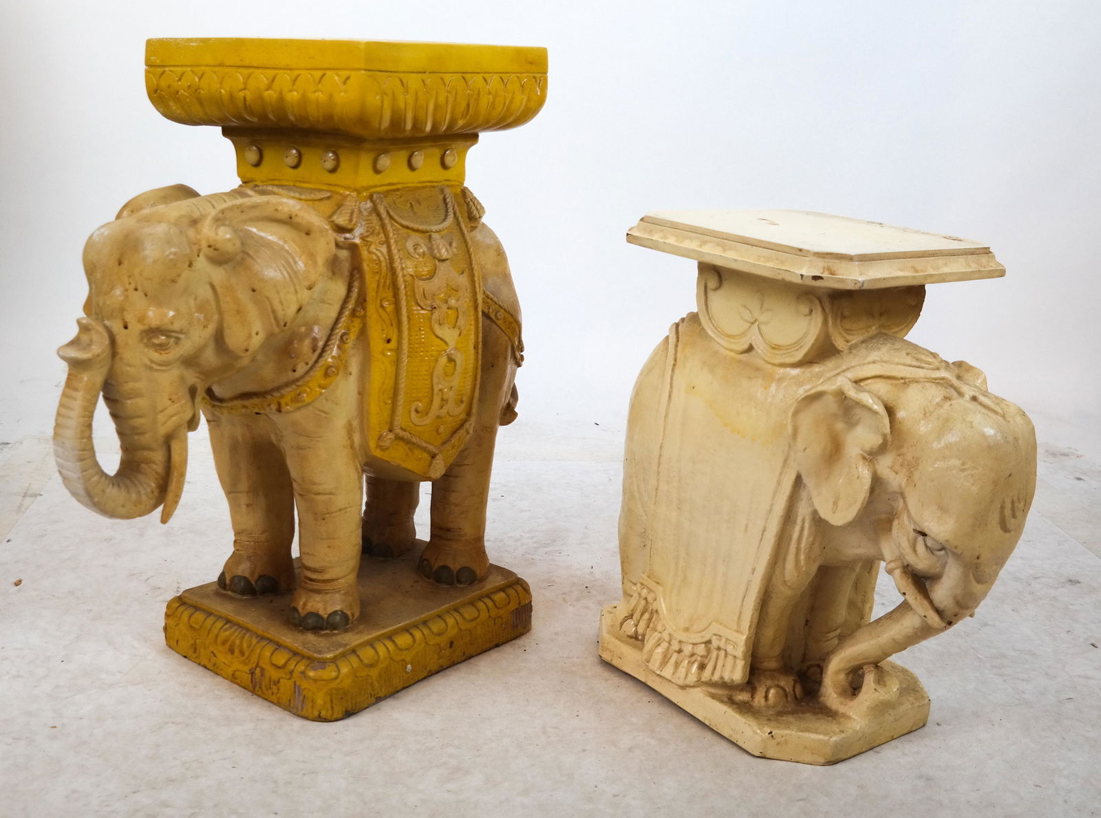 Two Elephant-Form Garden Seats (1 of 6)