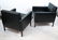 20th C. Modern Leather Salon Suite - 9