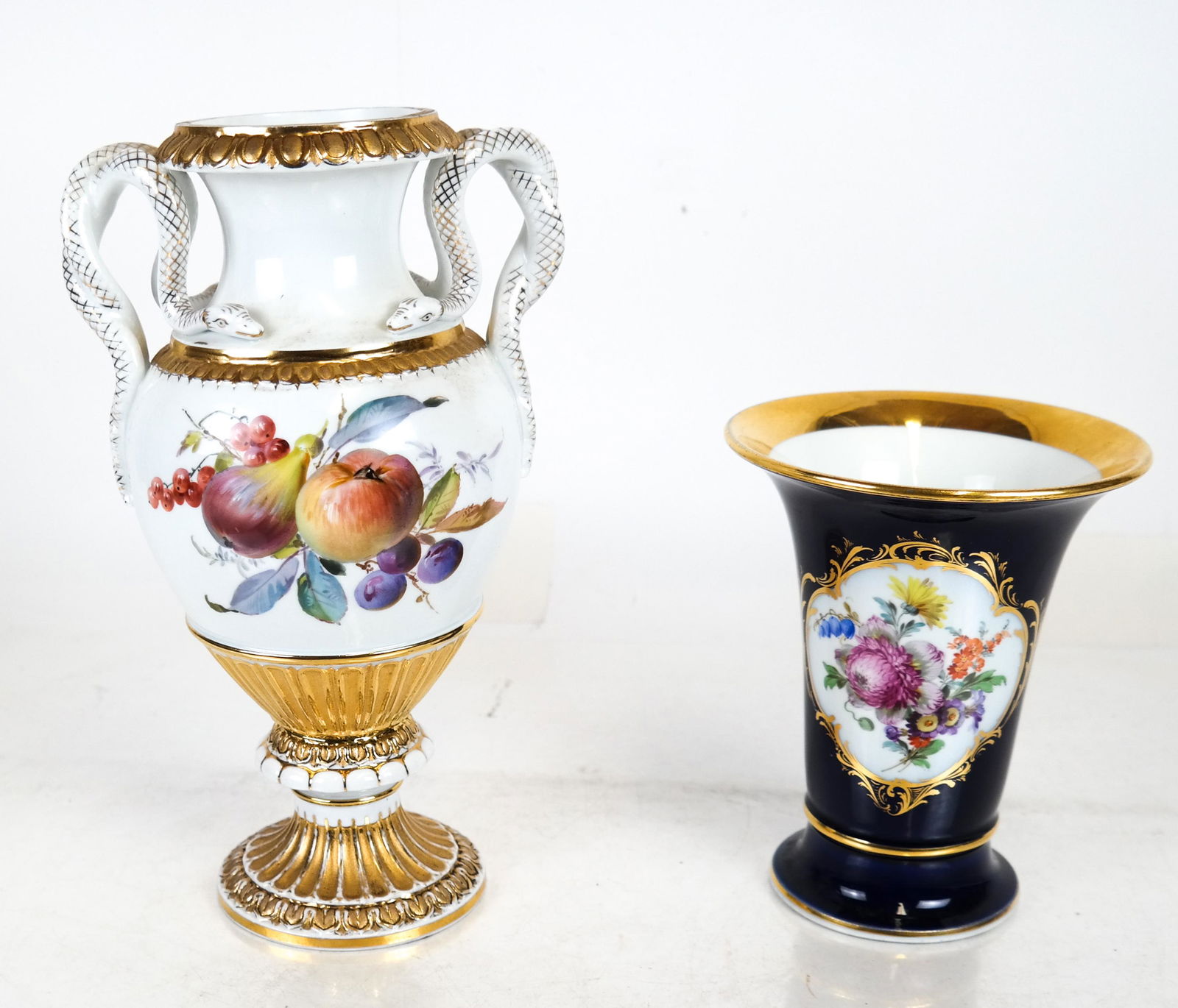 Meissen Porcelain Urn & Meissen Vase (1 of 10)
